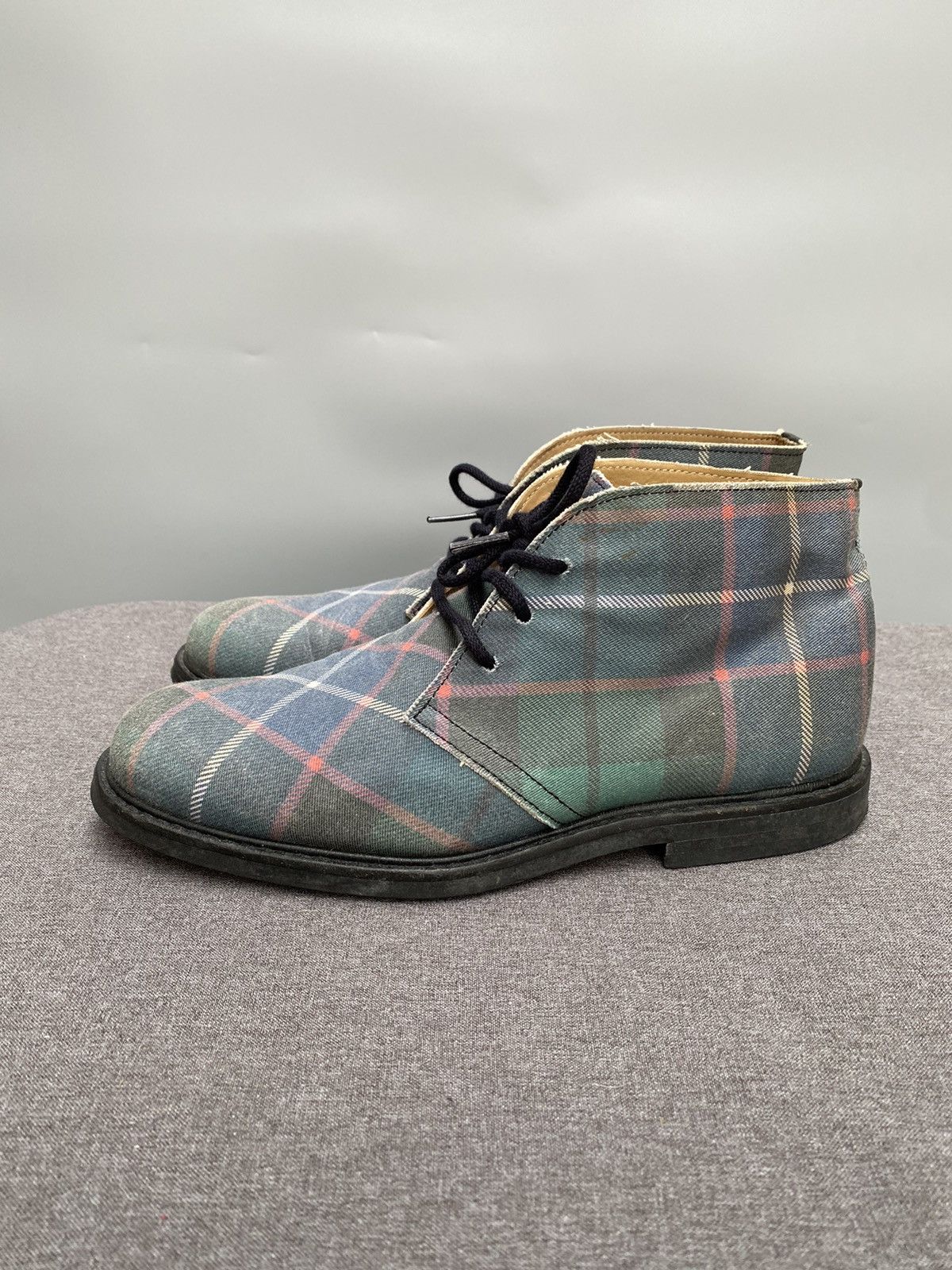 Comme des Garcons Plaid Mid Boots Size US 9 / IT 39 - 6 Thumbnail