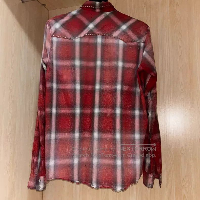 Amiri Amiri Spiked shirt, men's red orange Size US S / EU 44-46 / 1 - 2 Thumbnail