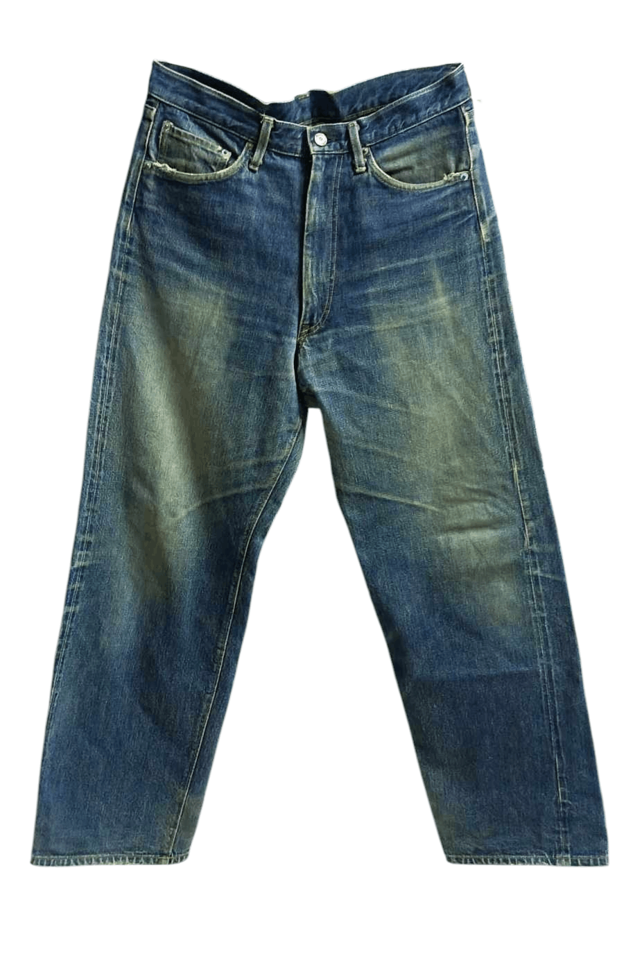 Hysteric Glamour Hysteric Glamour Distressed Selvedge Jeans 33 Japan Vintage Size US 33 - 1 Thumbnail