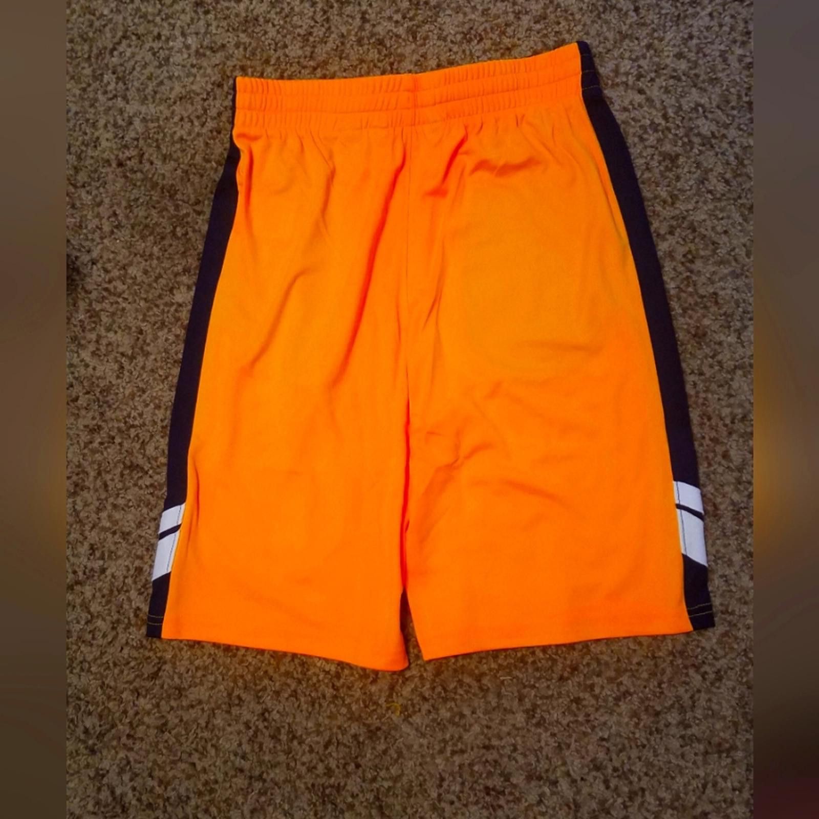 Lands' End NWT Lands End Orange/Navy Athletic Shorts Size Large Size US 26 / EU 42 - 2 Thumbnail