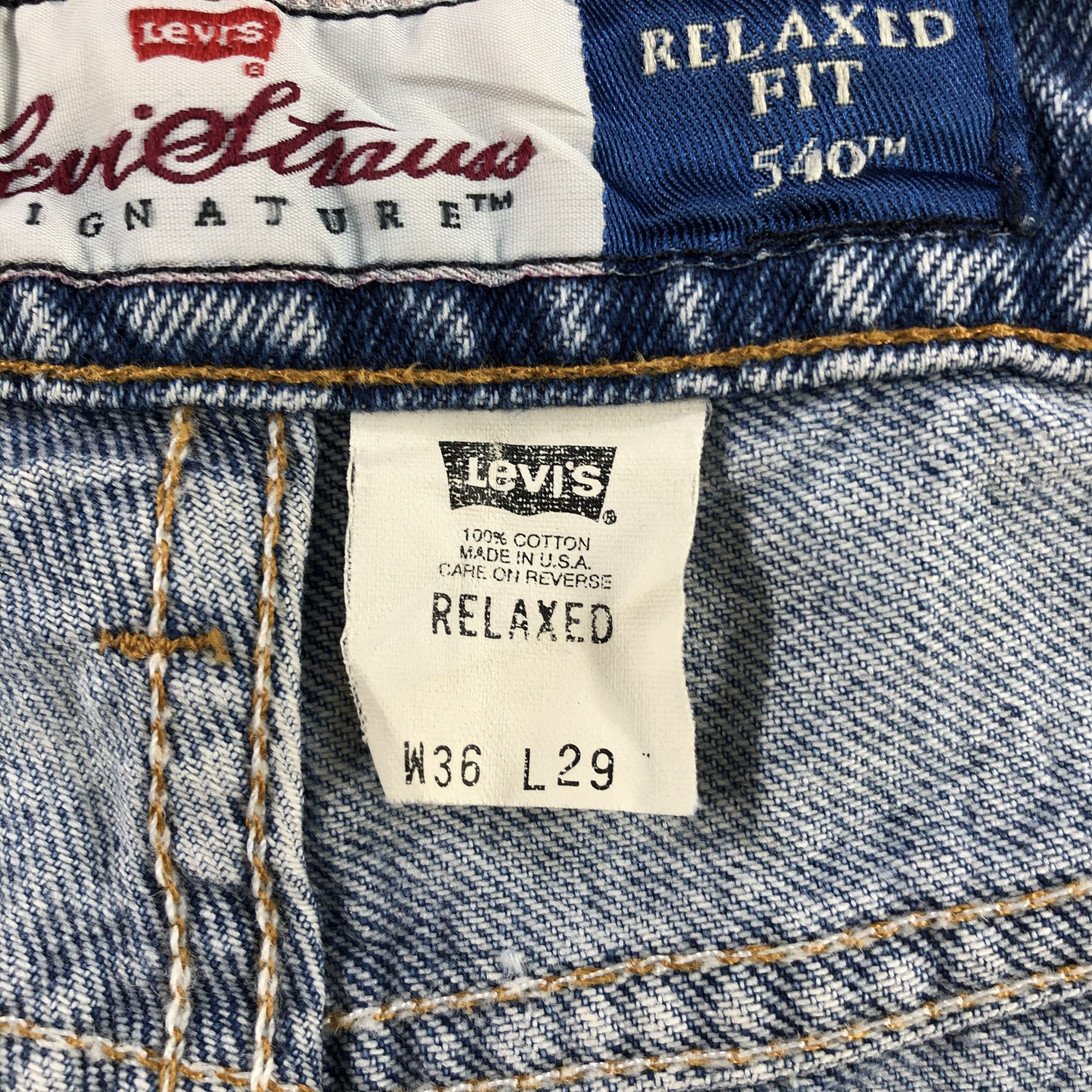 Levi's × Vintage Vintage Blue Wash Levis 540 Jeans-JM3117 Size US 35 - 11 Thumbnail