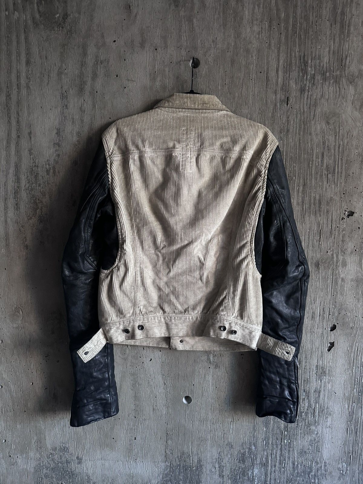 Rick Owens Drkshdw AW09 CRUST HYBRID TRUCKER JACKET Size US M / EU 48-50 / 2 - 2 Thumbnail