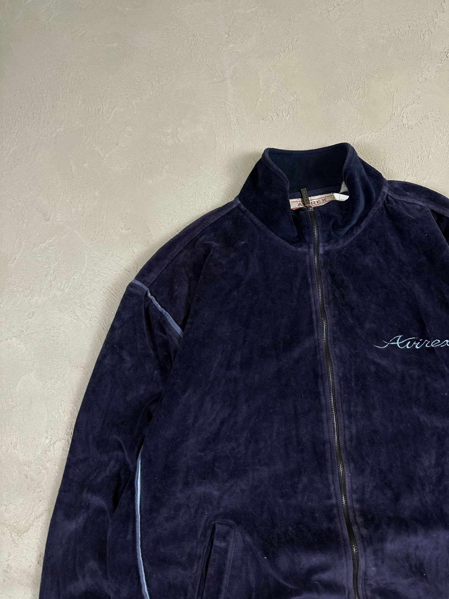 Avirex Vintage Y2k Avirex Velvet Boxy Oversized Sweatshirt Size US XL / EU 56 / 4 - 6 Thumbnail