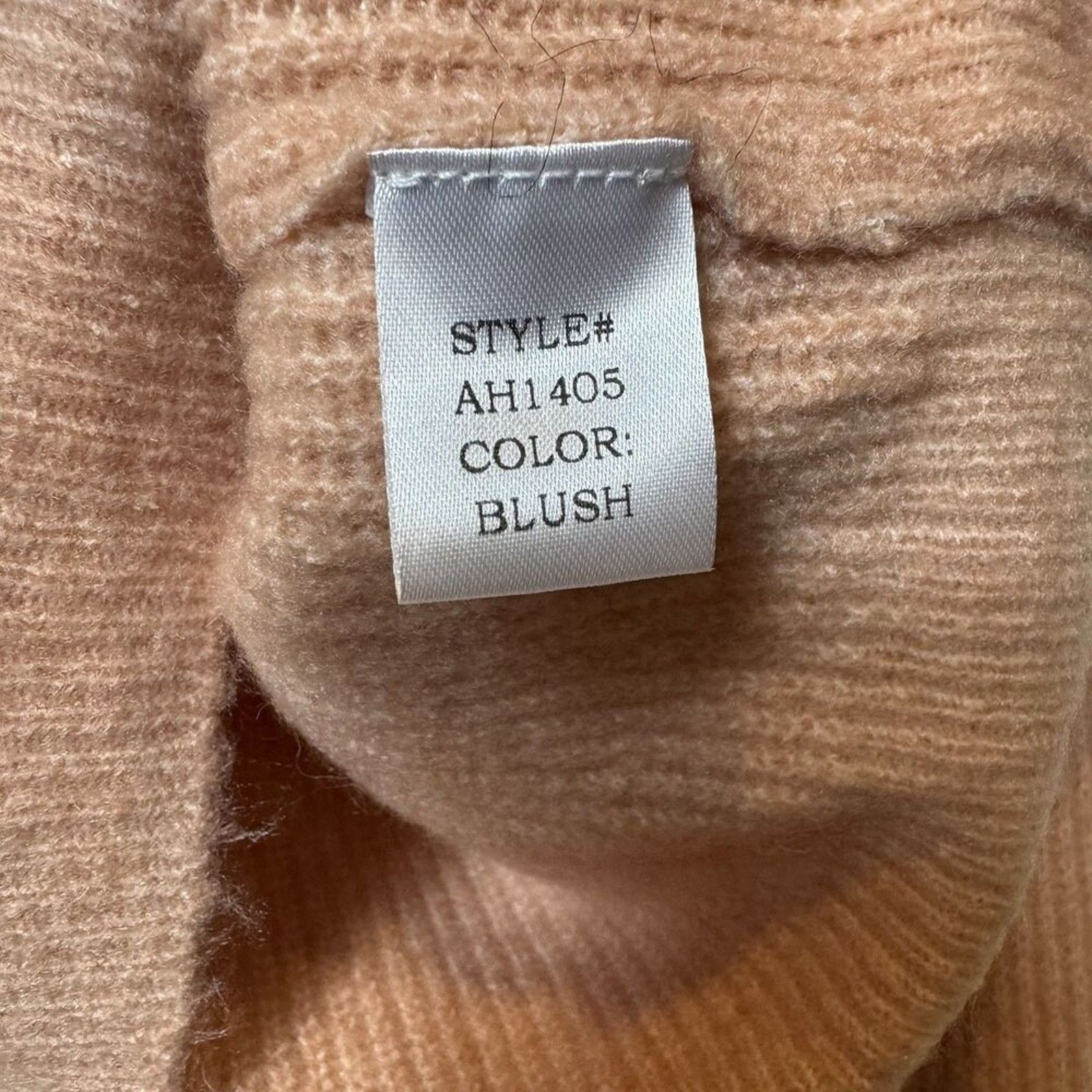Anthropologie Anthropologie SADIE & SAGE No Risk V-Neck Sweater Blush sz S Size S / US 4 / IT 40 - 5 Thumbnail