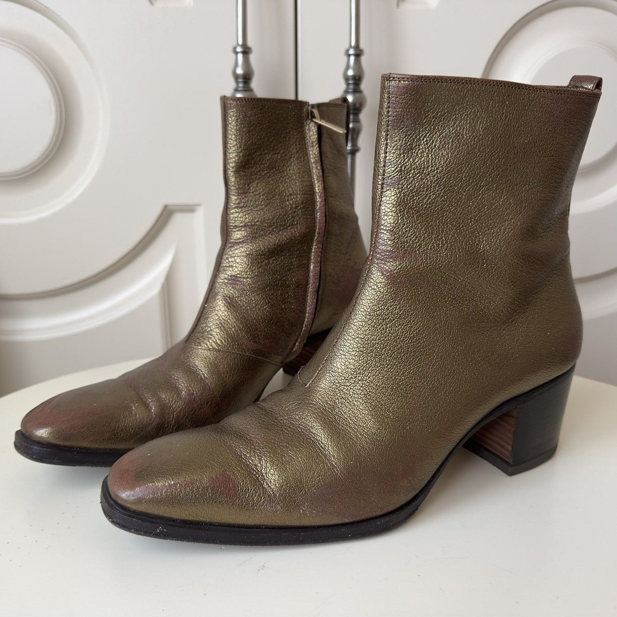 Saint Laurent Paris 2000s Yves Saint Laurent Tom Ford Era Johnny Boots Size US 9.5 / EU 42-43 - 1 Thumbnail