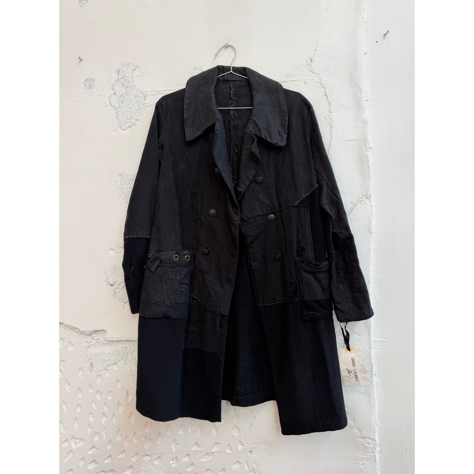 Greg Lauren SAMPLE FW15 Duffle Double Breasted Artist Coat