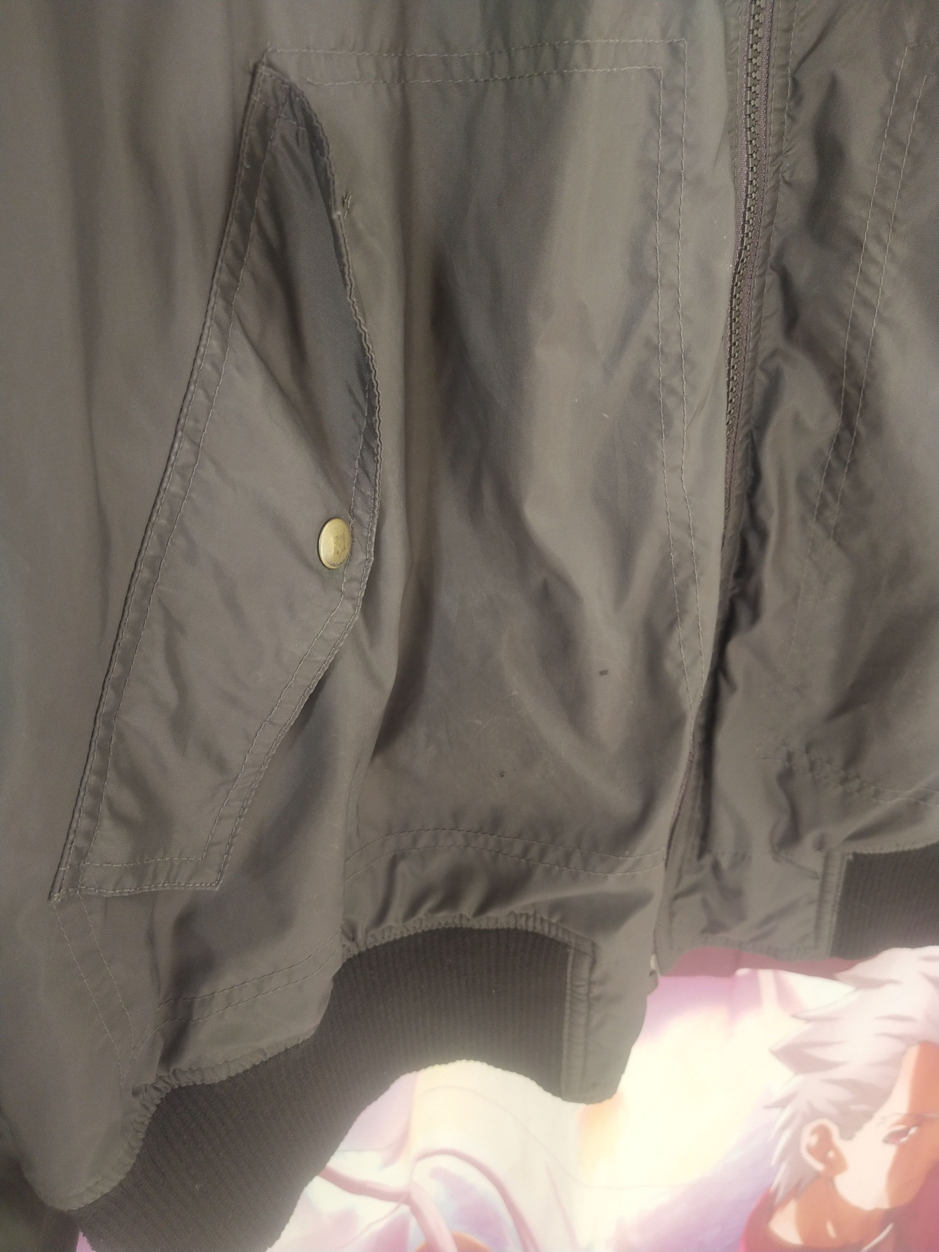 Mercedes-Benz Mercedes-Benz Black Nylon Padded Bomber Jacket Size US L / EU 52-54 / 3 - 4 Thumbnail