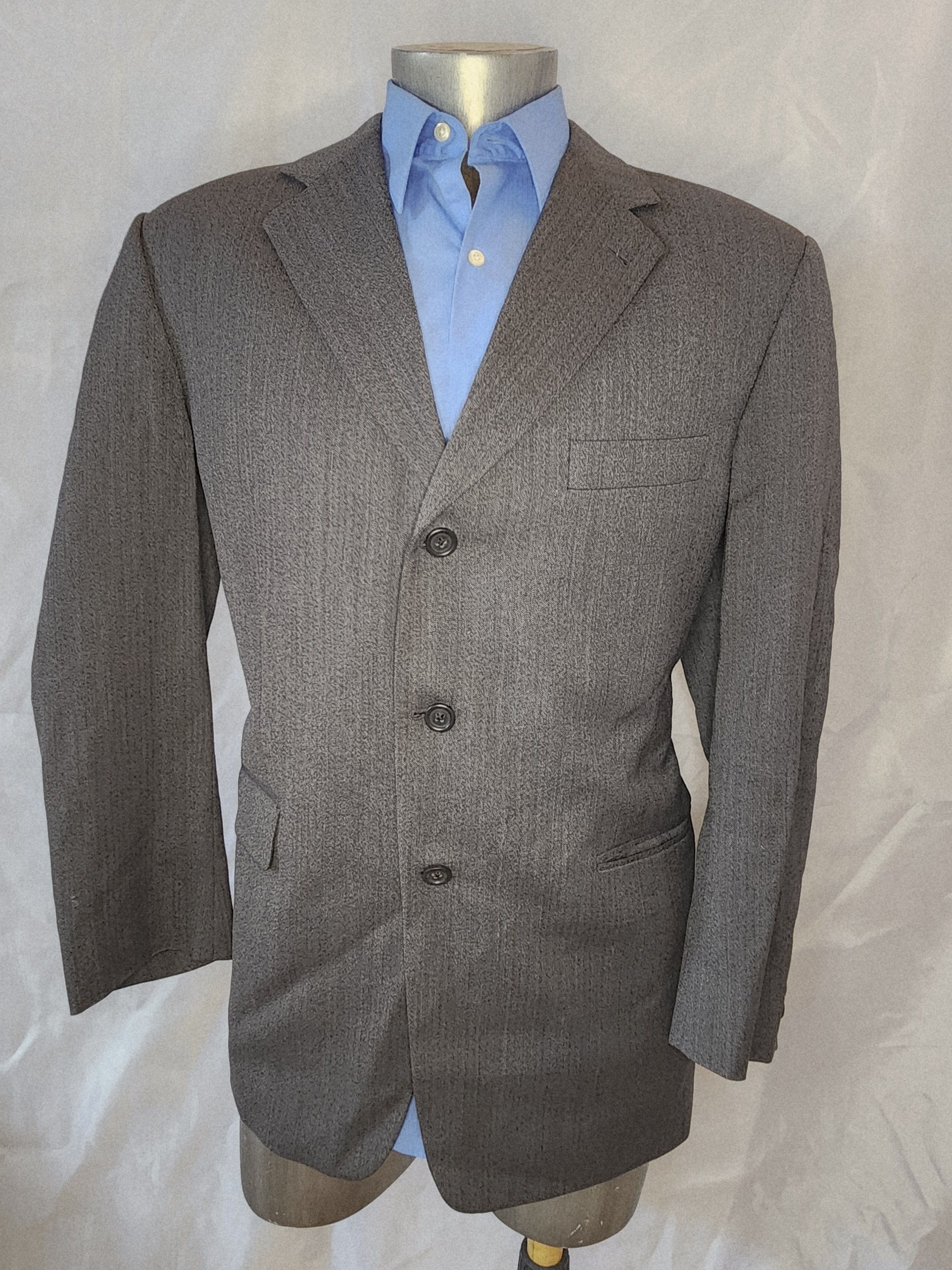Burberry SINGLE BREASTED 3 BUTTONS Size 44R - 2 Thumbnail