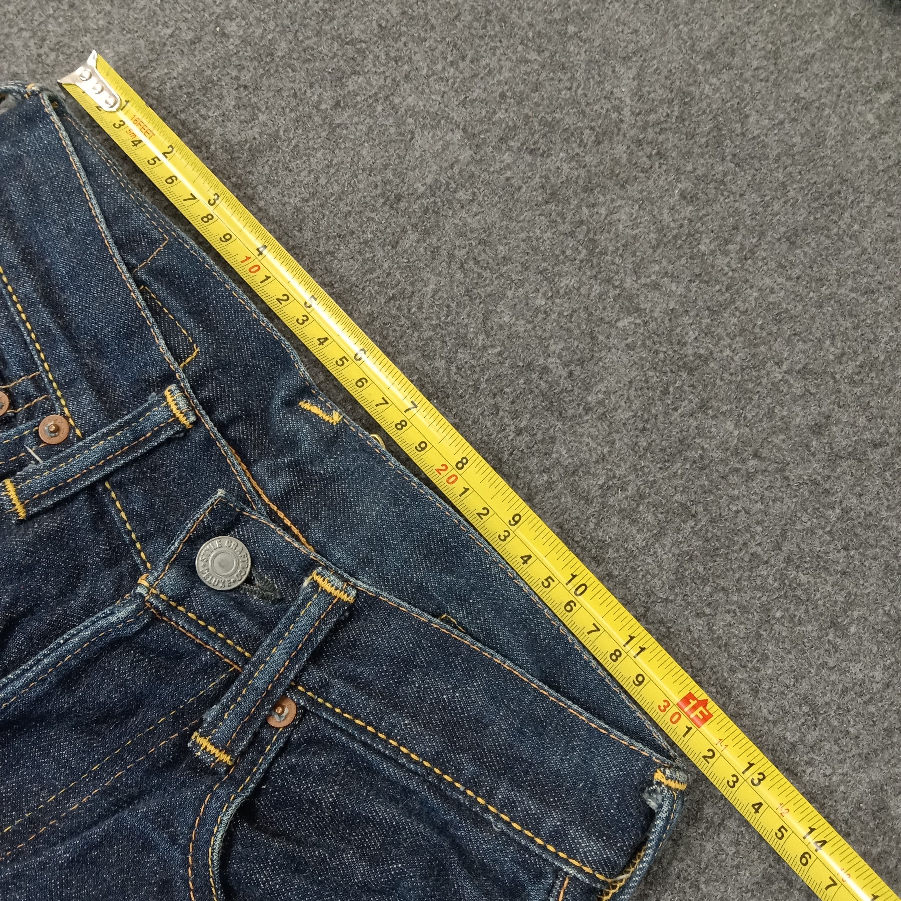 Evisu Evisu Selvedge Japanese Daicock Custom Denim Jeans C252N8 Size 24" / US 00 / IT 34 - 11 Thumbnail