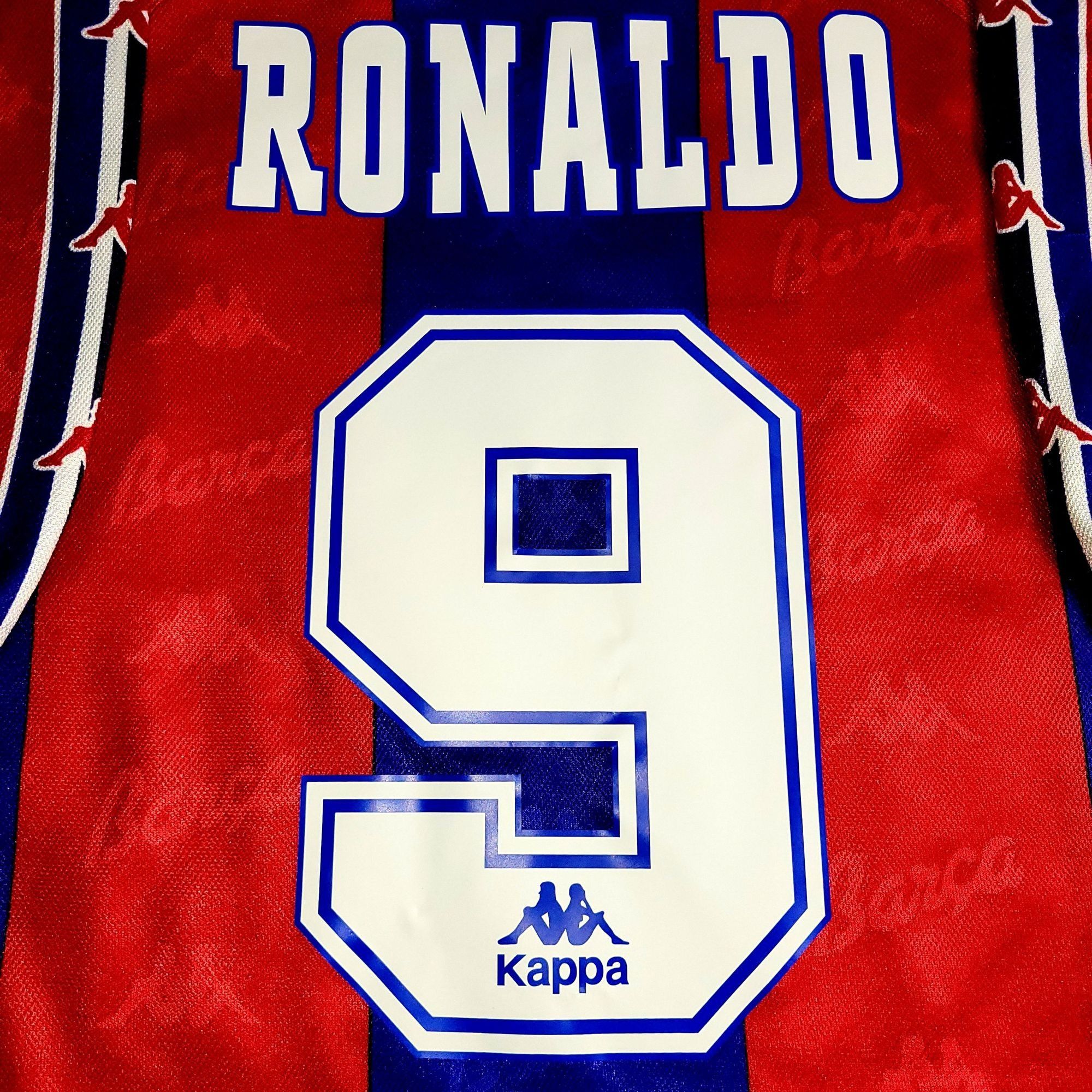 Kappa Ronaldo Kappa Barcelona 1996 1997 Home Soccer Jersey XL Size US XL / EU 56 / 4 - 3 Thumbnail