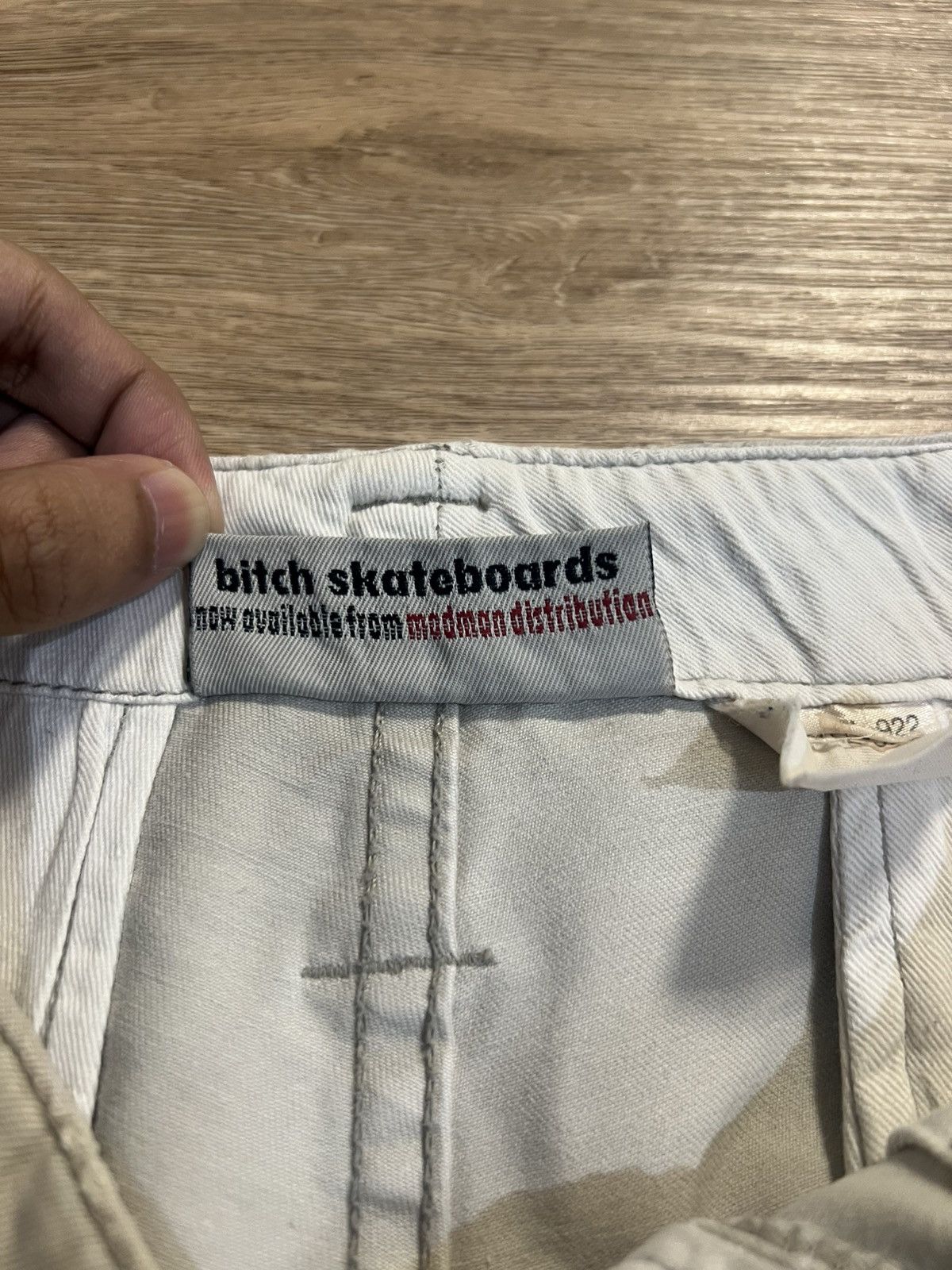 Vintage Vintage 90’s Bitch Skateboards Pants Size US 30 / EU 46 - 4 Thumbnail