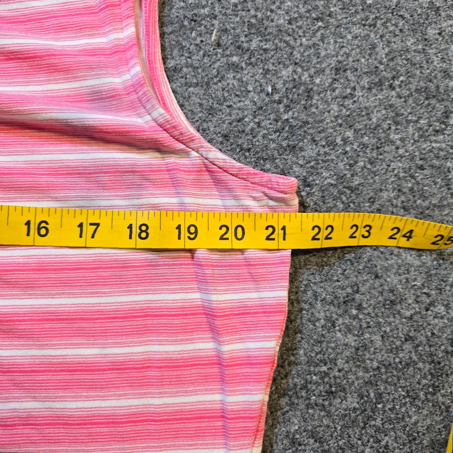 Talbots **Women's 0X Pink Striped Sheath Casual Stretch Dress** User: Women's 0X Pink Striped Sheath Casual Stretch Dress Size XL / US 12-14 / IT 48-50 - 6 Thumbnail