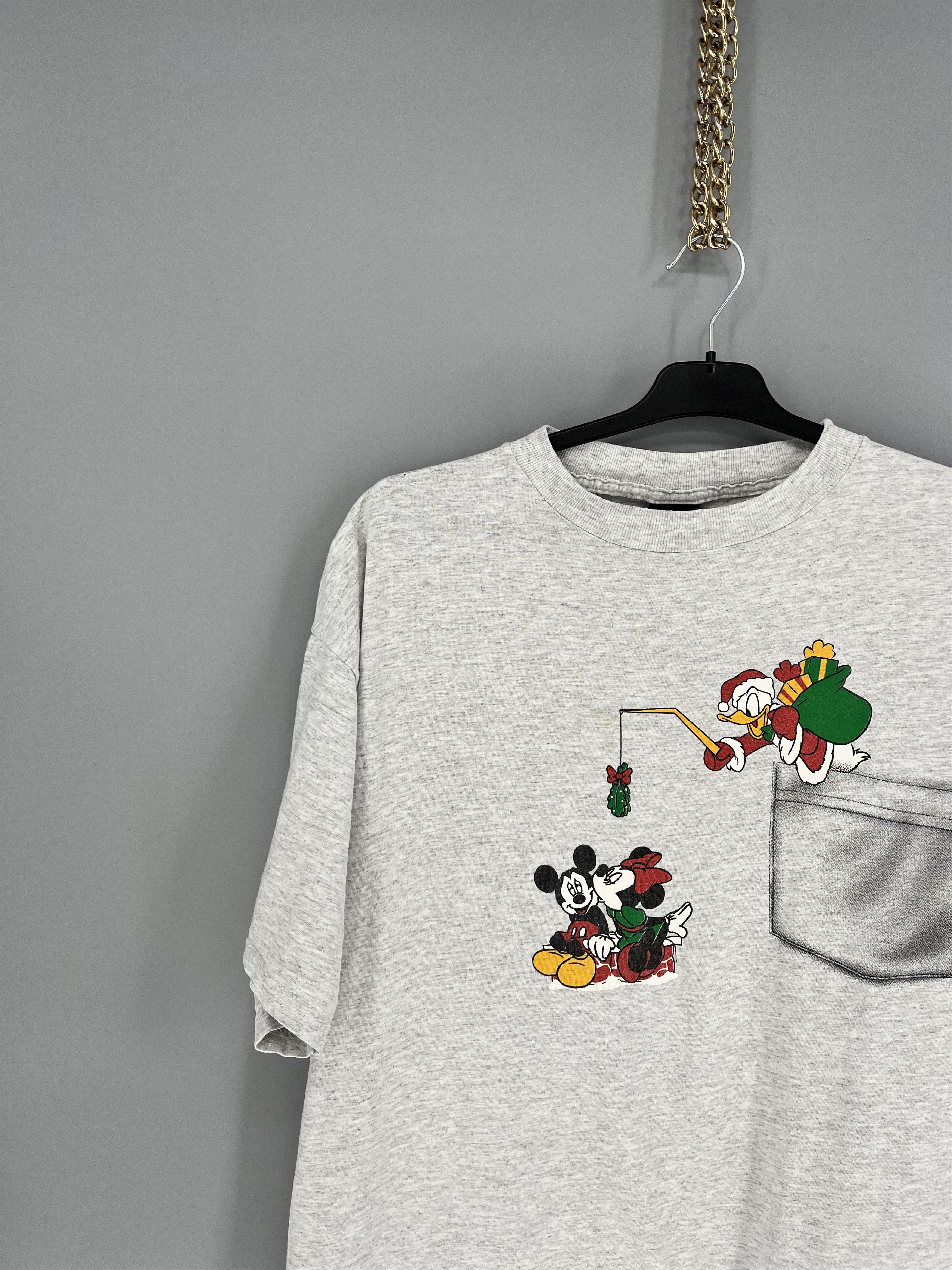 Disney Vintage 90s Mickey And Minnie Mouse Shirt Christian's Theme Size US XL / EU 56 / 4 - 4 Thumbnail