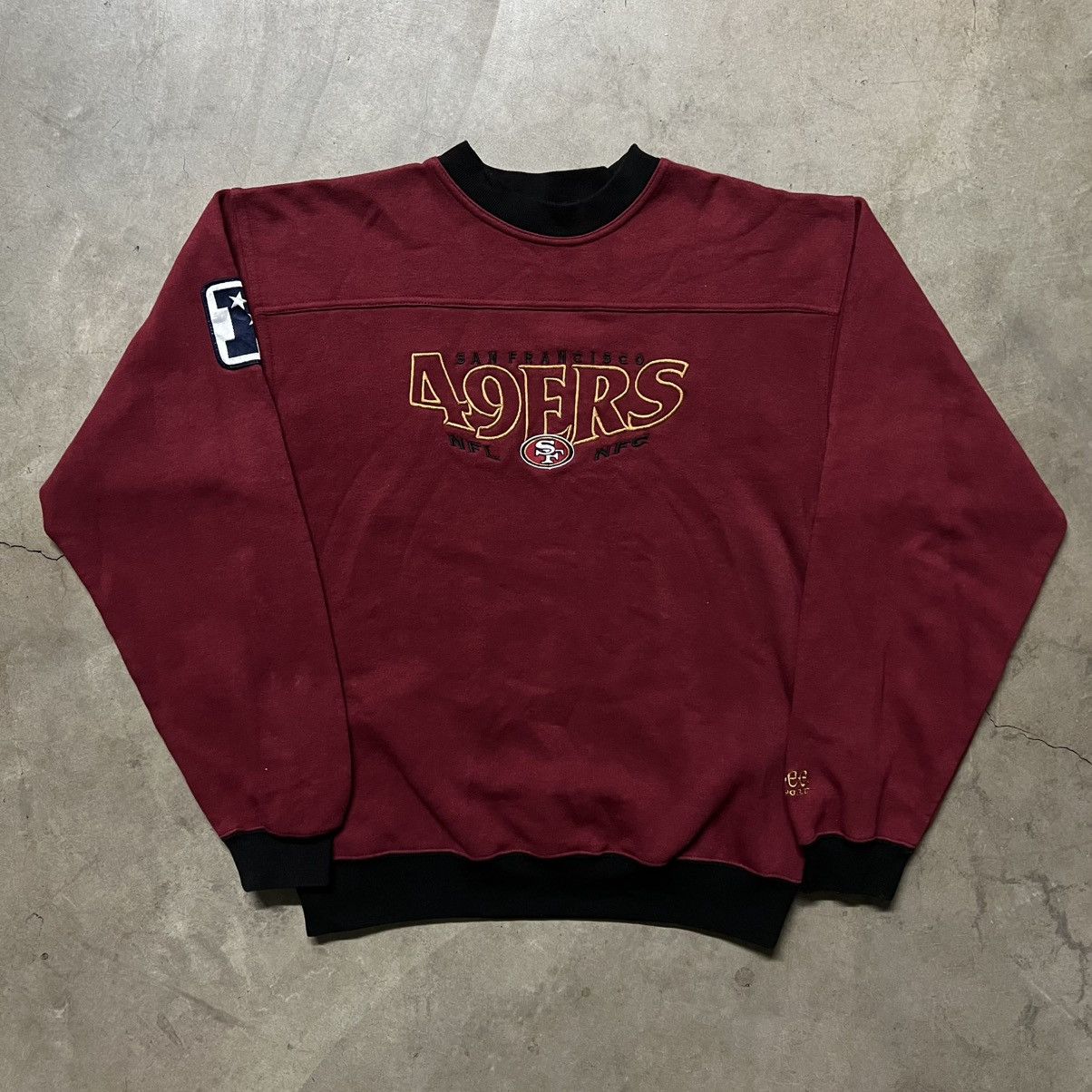NFL × Vintage Vintage 90’s NFL San Francisco 49er’s Lee Sport Sweater Size US L / EU 52-54 / 3 - 3 Thumbnail