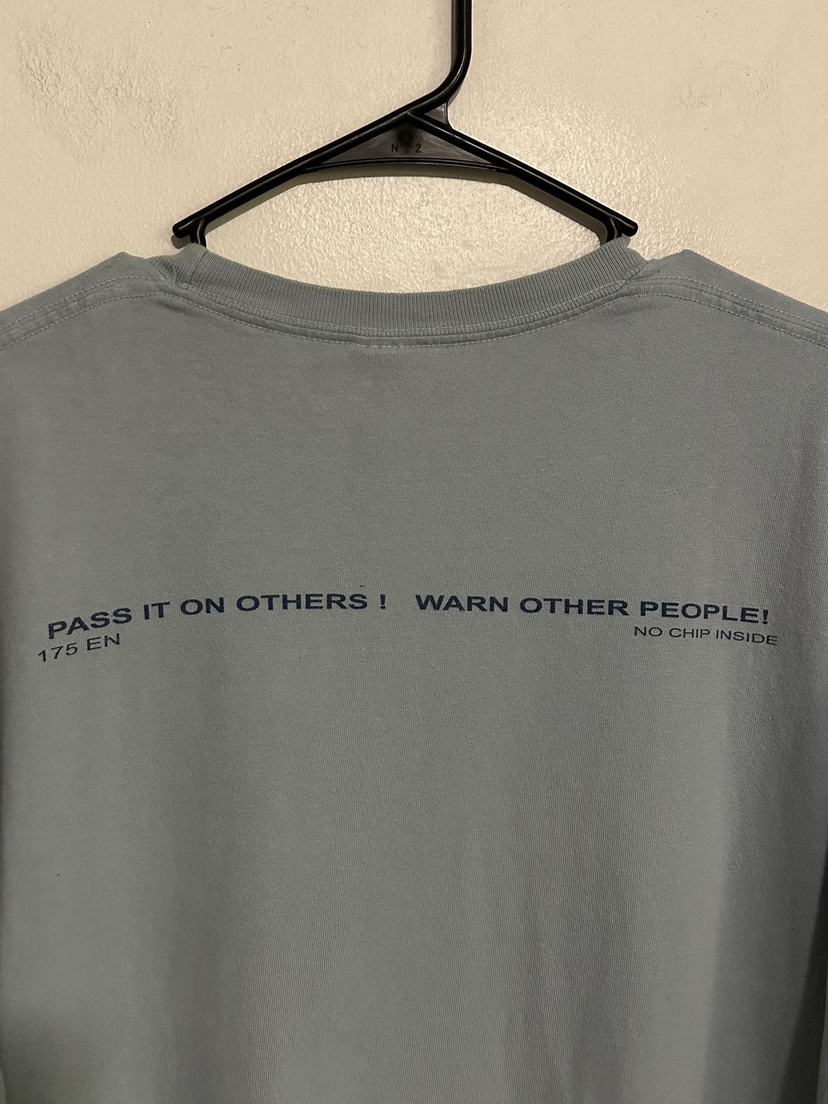 Supreme Supreme Warning Tee Size US M / EU 48-50 / 2 - 4 Thumbnail