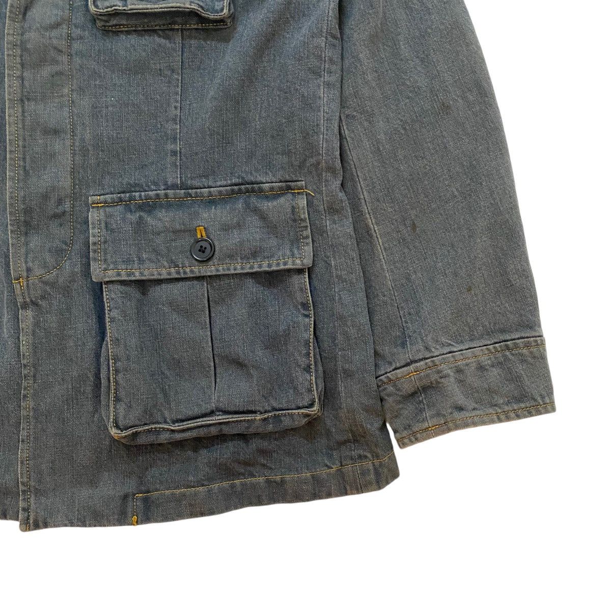 Vintage ⚡️Katharine Hamnett London four pocket denim style jacket Size US M / EU 48-50 / 2 - 7 Thumbnail
