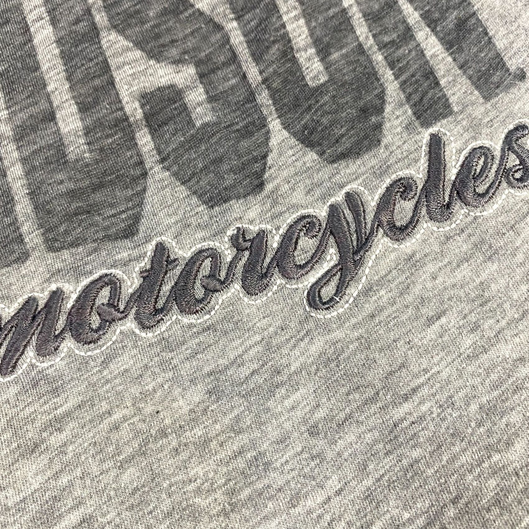 Harley Davidson Harley-Davidson T-Shirt Women S Gray Embroidered Double-Sided Portsmouth VA Vintage: No Size S / US 4 / IT 40 - 2 Thumbnail