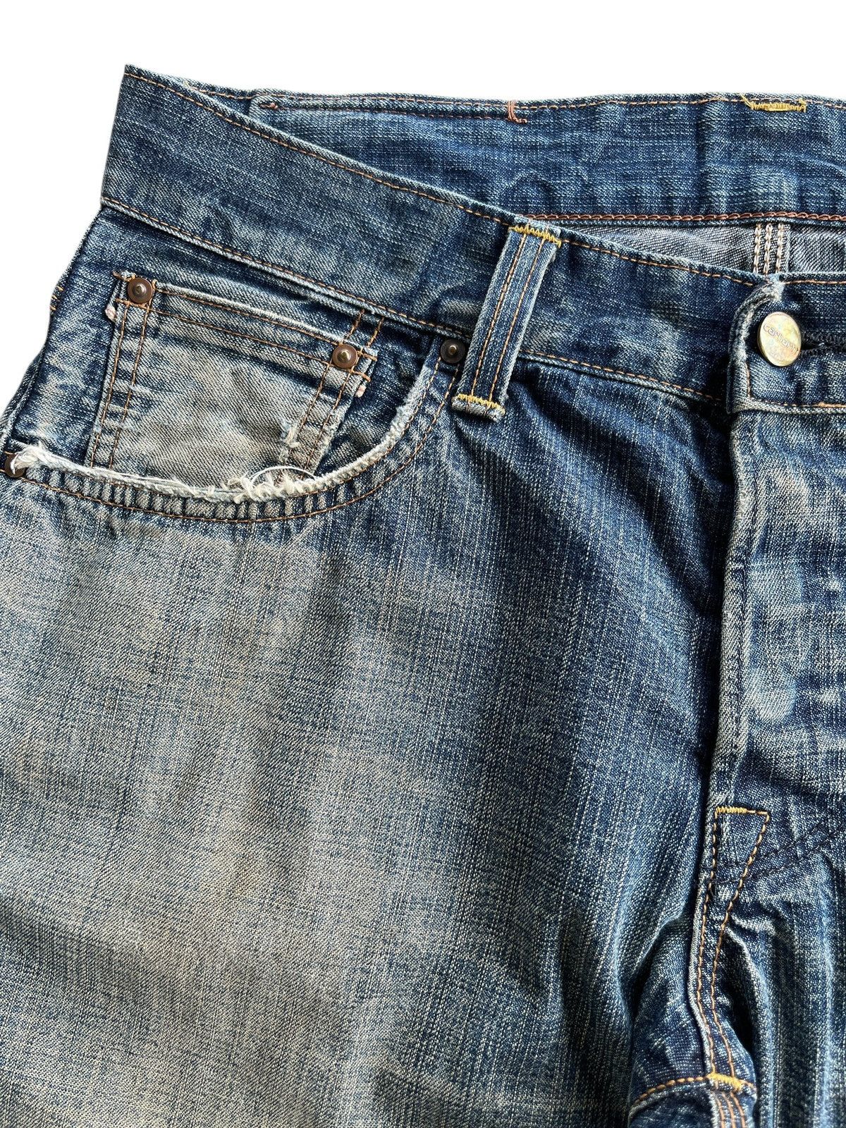 Carhartt Vintage Carhartt Distressed Selvedge Denim Size US 32 / EU 48 - 7 Thumbnail