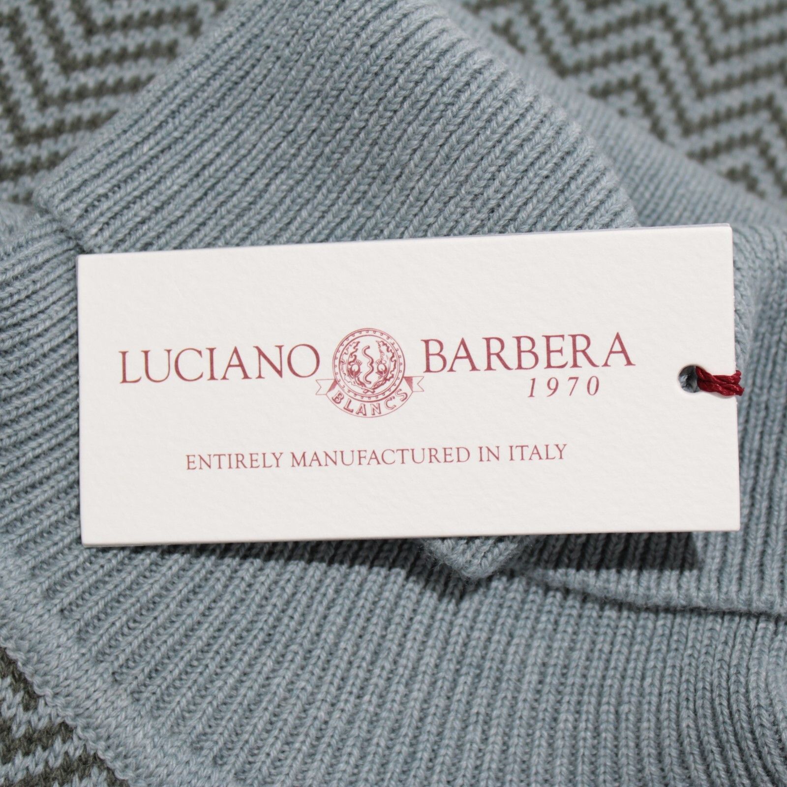 Luciano Barbera Luciano Barbera Sweater Size US S in Blue Size US S / EU 44-46 / 1 - 2 Thumbnail