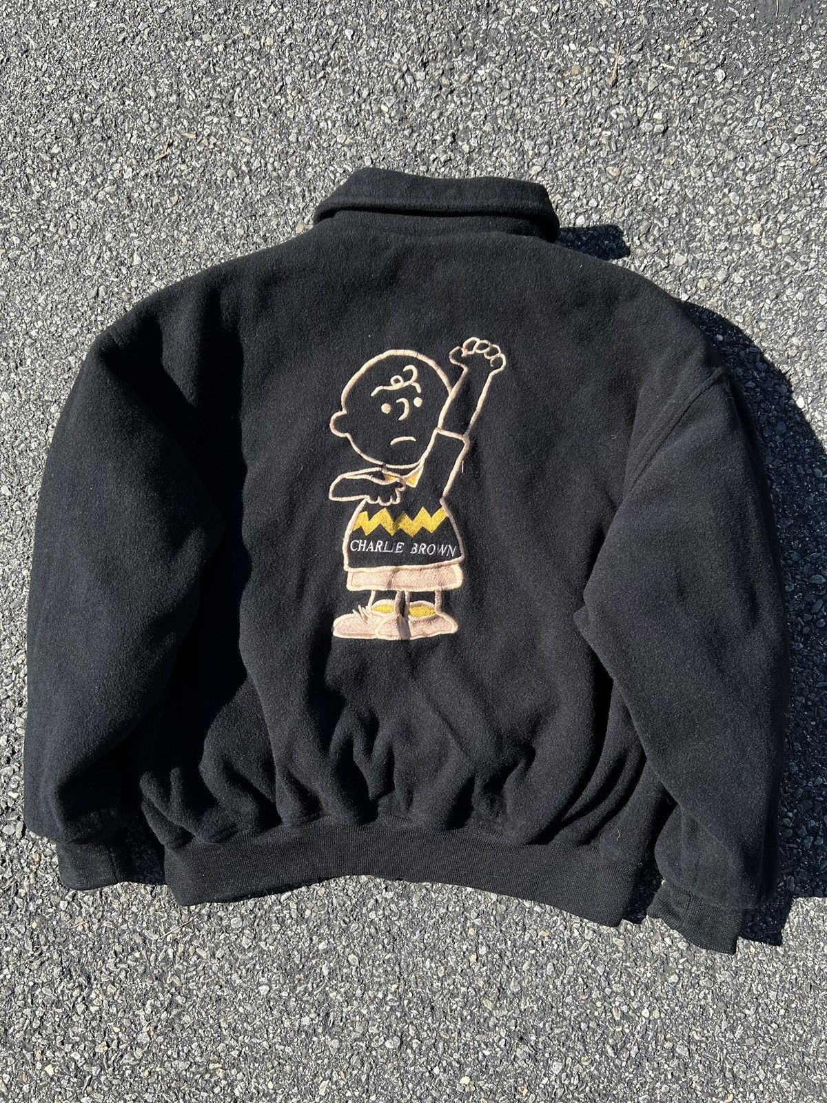 Peanuts × Vintage Vintage 90s CHARLIE BROWN Jacket RARE Size US XXL / EU 58 / 5 - 1 Thumbnail