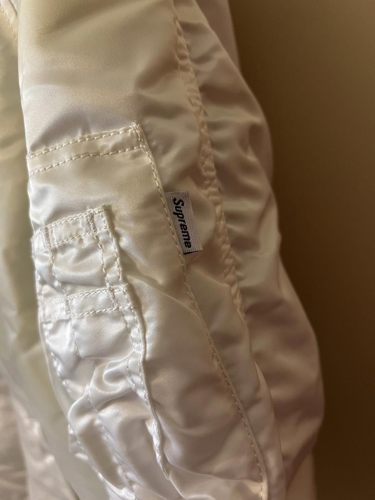 Supreme FW14 SUPREME FLIGHT SATIN N-2B Parka Jacket White L Size US L / EU 52-54 / 3 - 6 Thumbnail