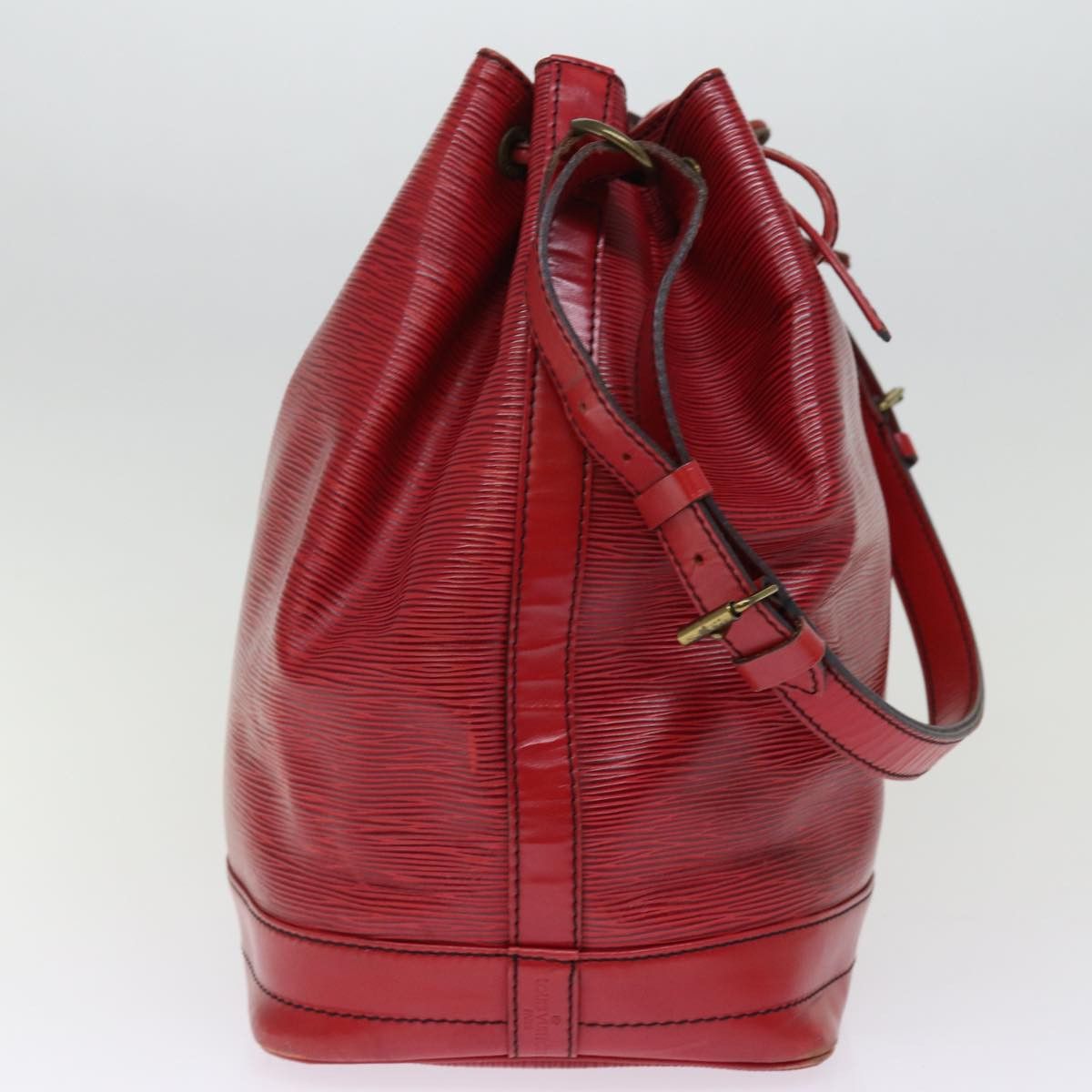 Louis Vuitton LOUIS VUITTON Epi Noe Shoulder Bag Red M44007 Size ONE SIZE - 3 Thumbnail