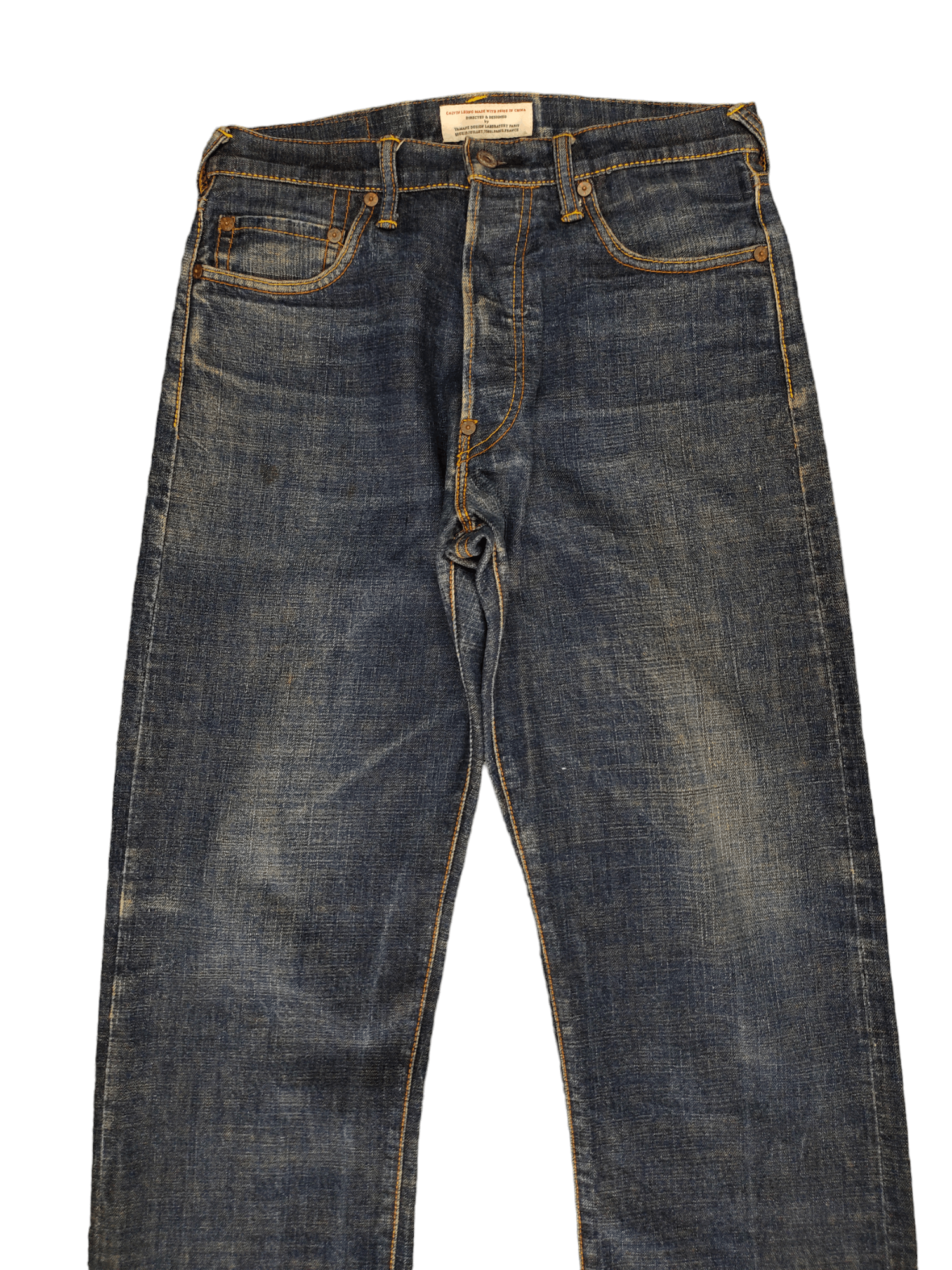 Evisu Vintage Evisu Calvin Leong Big Daicock Selvedge Denim Jeans Size US 32 / EU 48 - 12 Thumbnail