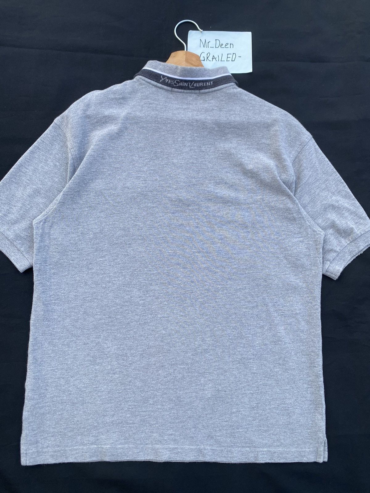 Yves Saint Laurent Rare Vintage Yves Saint Laurent YSL Polo Shirt Size US L / EU 52-54 / 3 - 19 Thumbnail