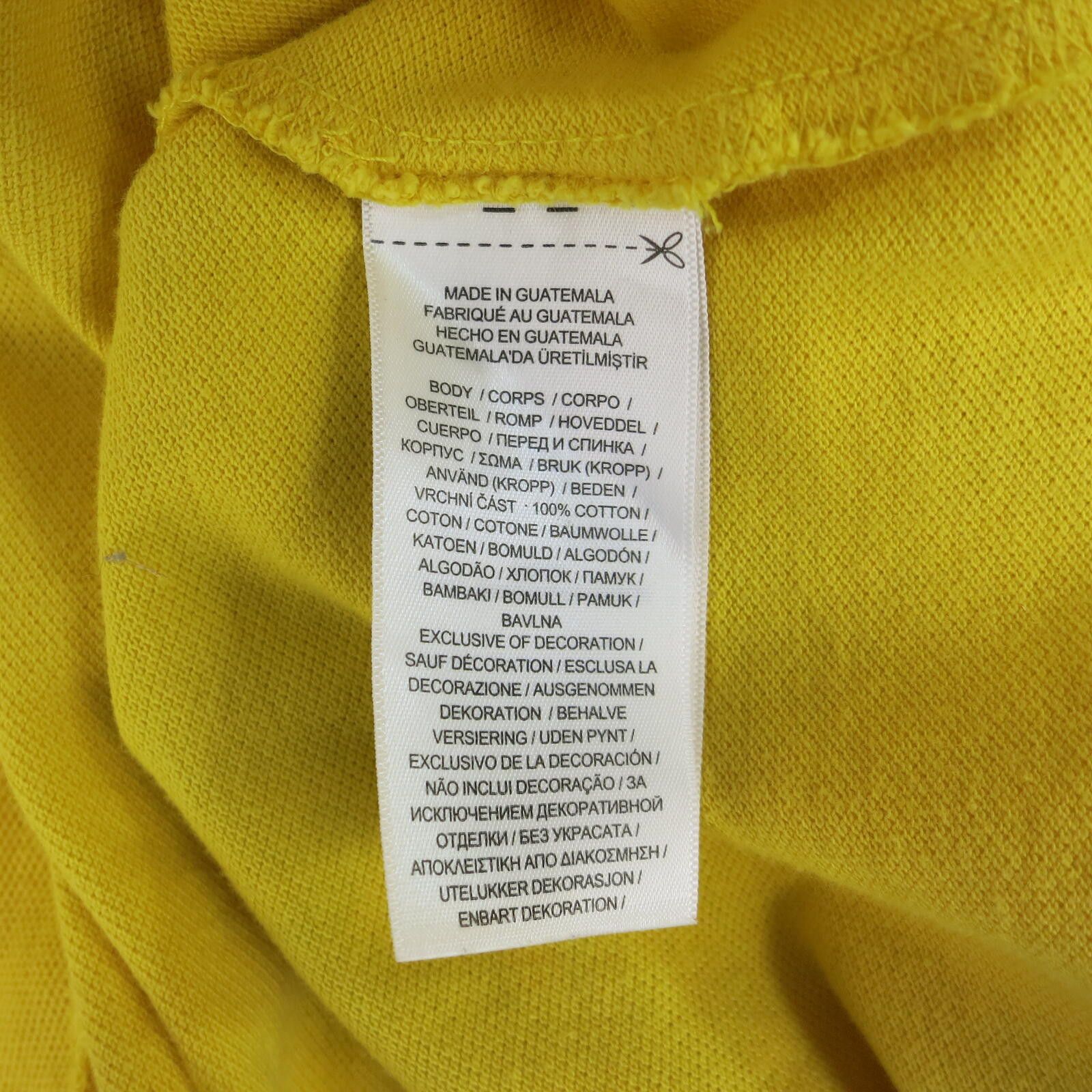 Polo Ralph Lauren Boys Polo Ralph Lauren Yellow Polo Shirt Large (14-16) Size US L / EU 52-54 / 3 - 5 Thumbnail