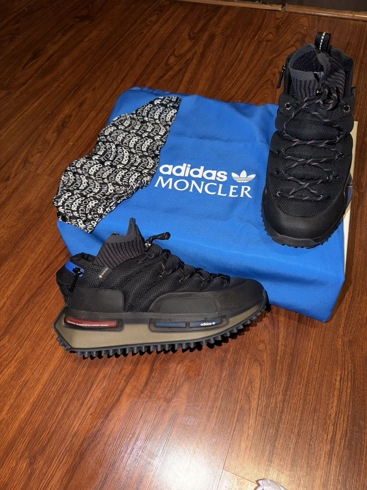 Adidas × Moncler MONCLER X ADIDAS MONCLER X NMD_S1 Size US 8.5 / EU 41-42 - 7 Thumbnail