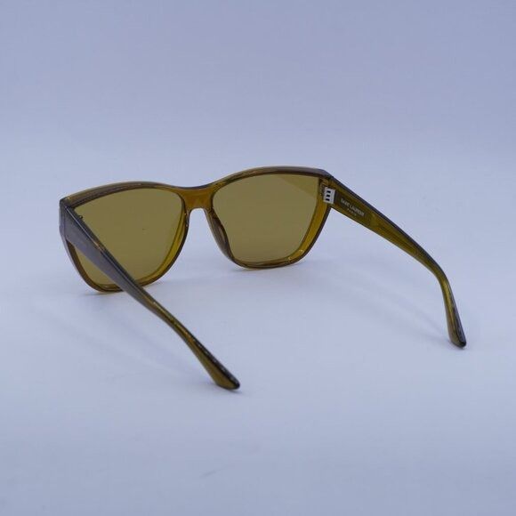 Saint Laurent Paris Saint Laurent SL 758 004 Sunglasses Ochra Cat Eye Frame Size ONE SIZE - 6 Thumbnail