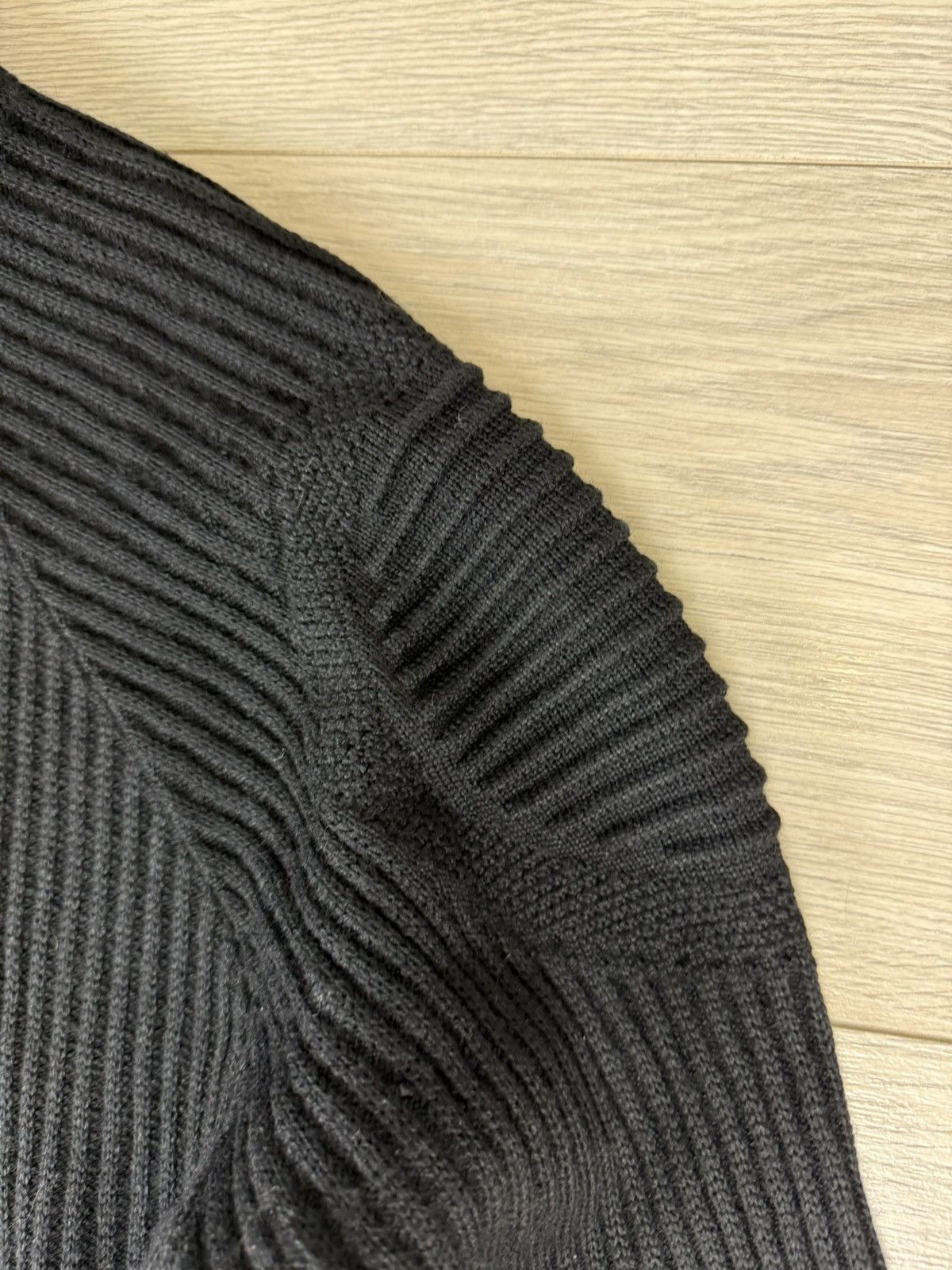 Jean Paul Gaultier Jean Paul Gaultier Ribbed Vintage Full Zip Knit Sweater Size US XL / EU 56 / 4 - 6 Thumbnail