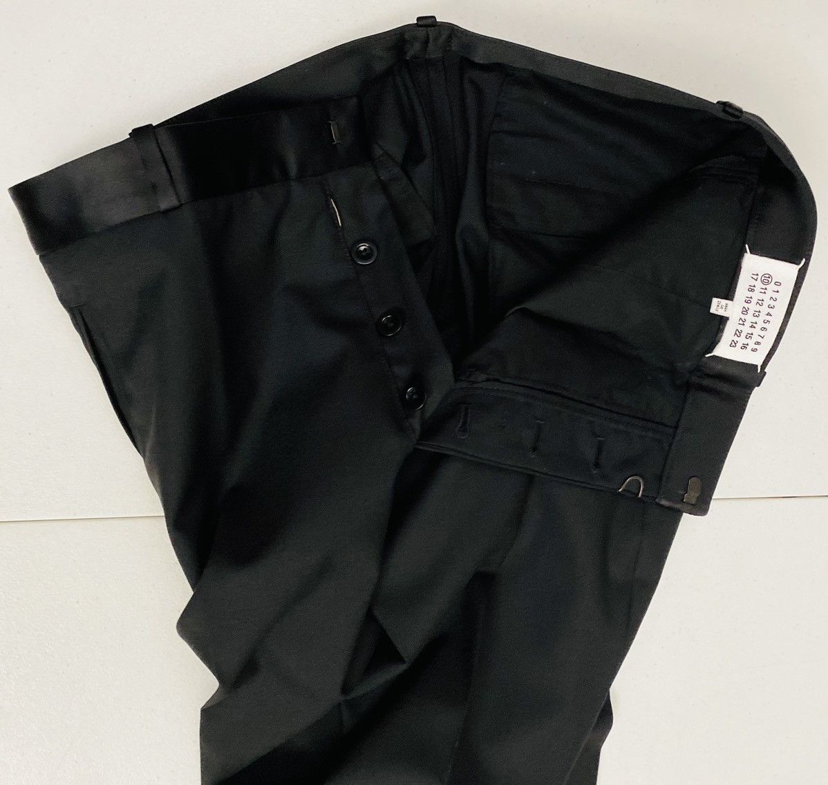 Maison Margiela Maison Margiela 🇮🇹 Black Wool Shawl Lapel 2-btn Tux 50R NWT Size 40R - 20 Thumbnail
