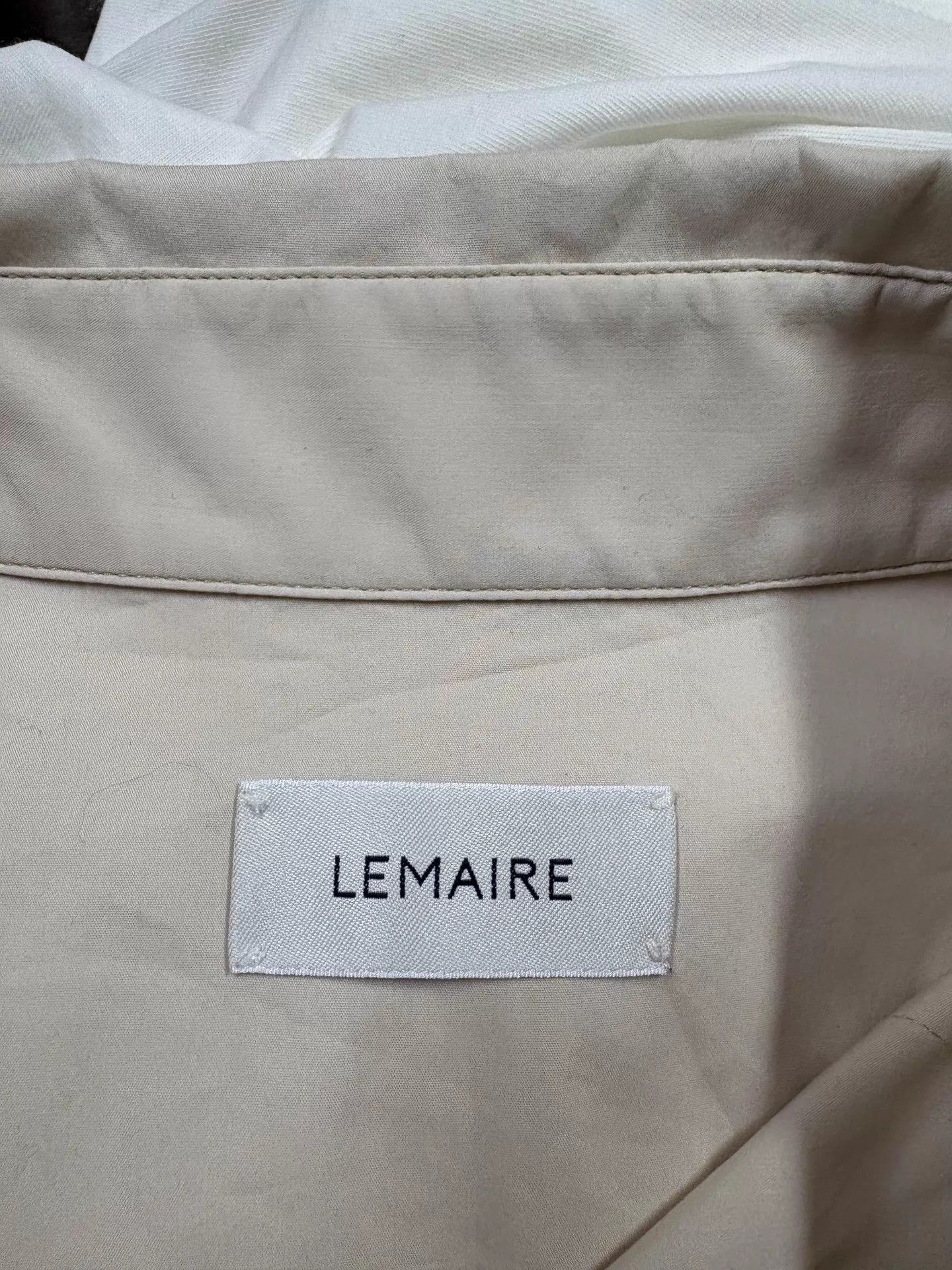 Lemaire Lemaire 22ss Men's Beige Western Shirt Size US S / EU 44-46 / 1 - 7 Thumbnail