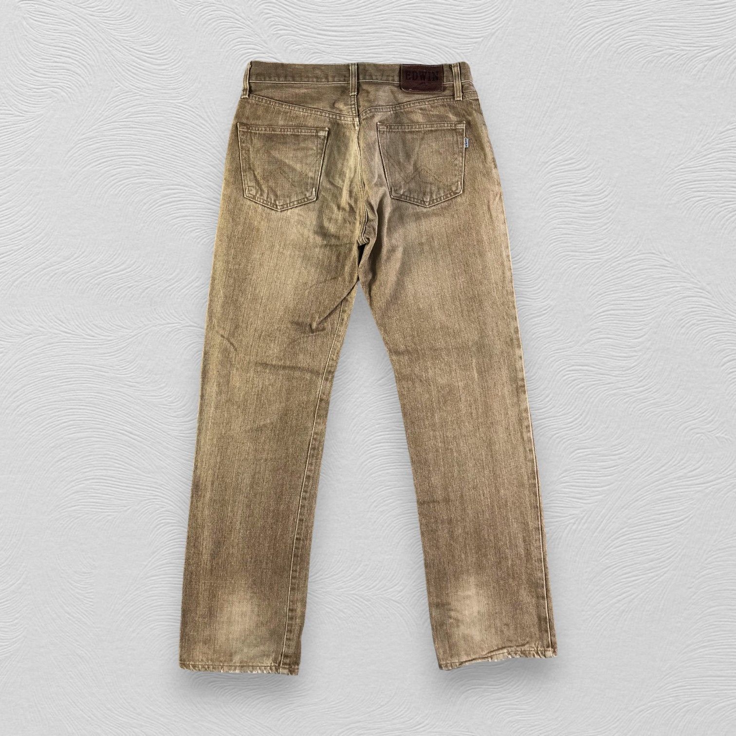Edwin Vintage Edwin Jeans Faded Brown Denim KJ2456 Size US 32 / EU 48 - 2 Thumbnail