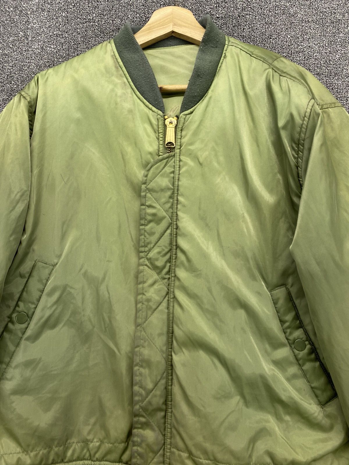 Japanese Brand Vintage Yokosuka Japanese Eagle Sukajan Bomber Jacket Size US L / EU 52-54 / 3 - 18 Thumbnail