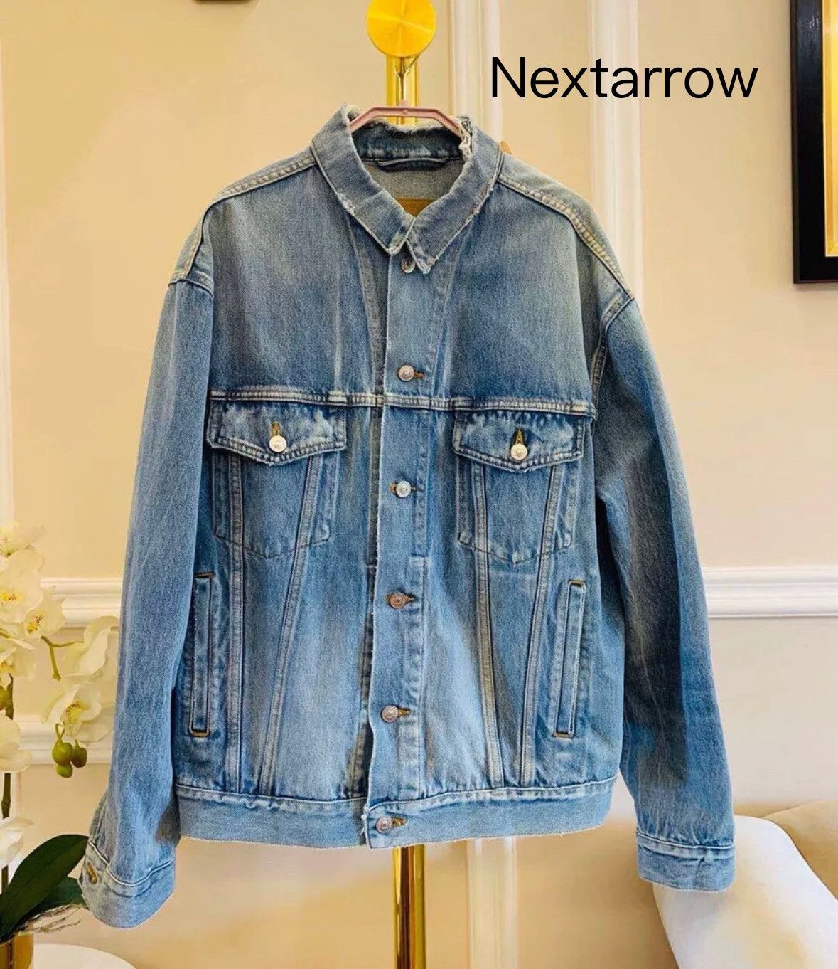 Balenciaga Balenciaga genuine oversized denim jacket Grailed