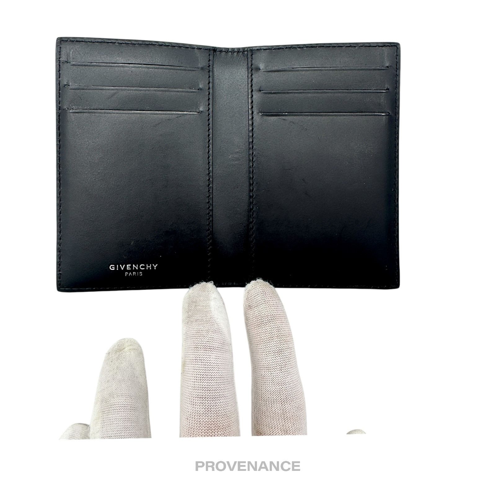 Givenchy 🔴 Givenchy 6CC Pocket Organizer Wallet - Moth Paisley Size ONE SIZE - 5 Thumbnail