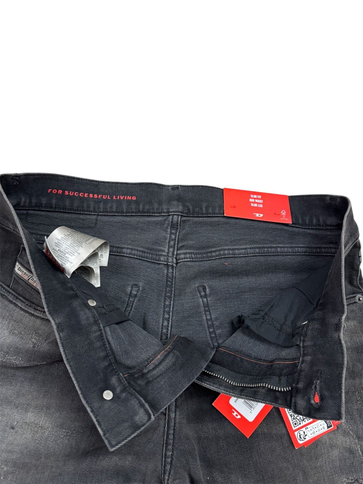 Diesel 🔥295$ Diesel 2019 D-Strukt Trou Jeans/Diesel Strukt Jeans Size US 32 / EU 48 - 7 Thumbnail