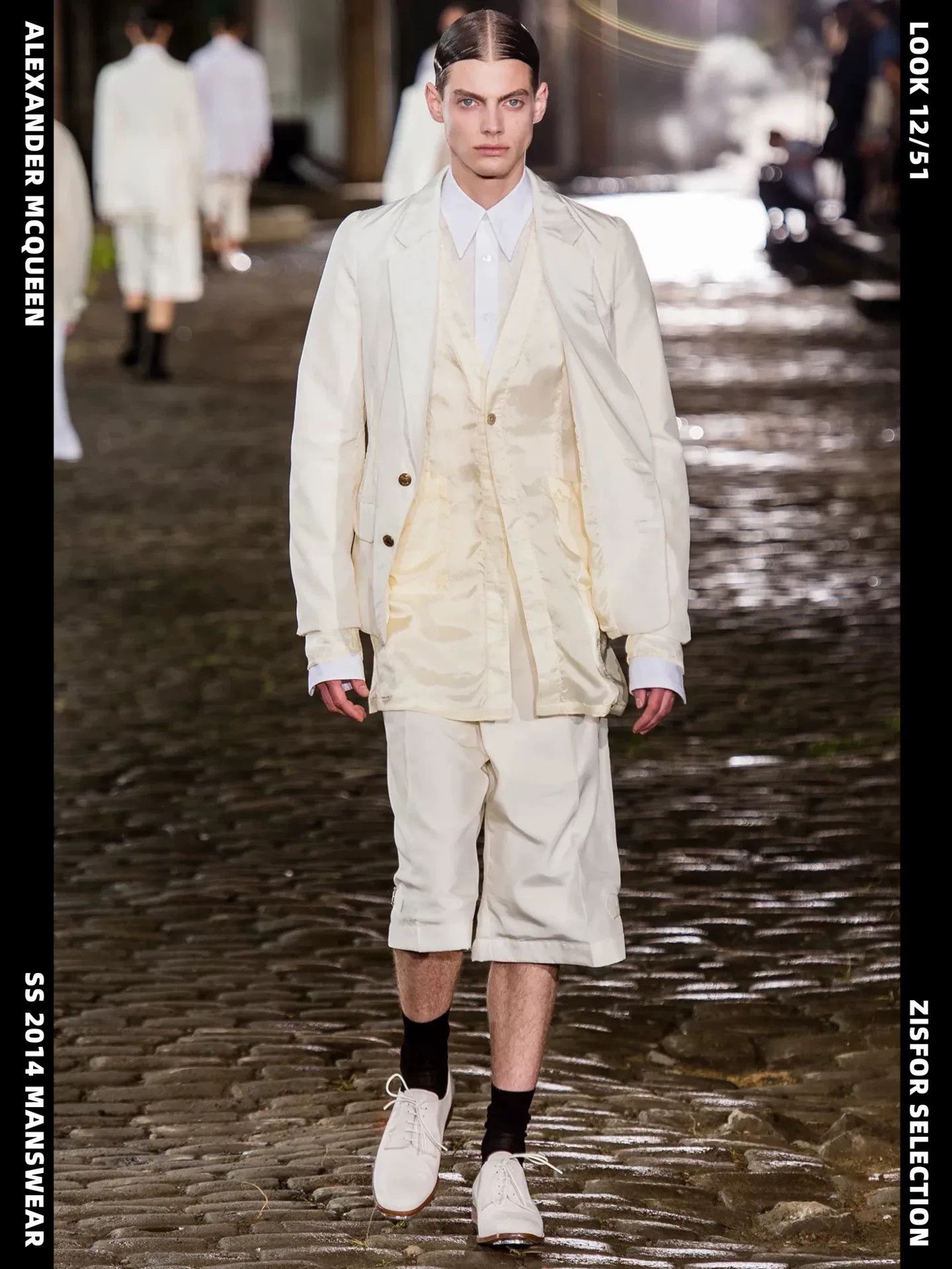 Alexander McQueen Alexander McQueen Silk Blazer 2014 Collection Size XXL / US 16-18 / IT 52-54 - 1 Thumbnail