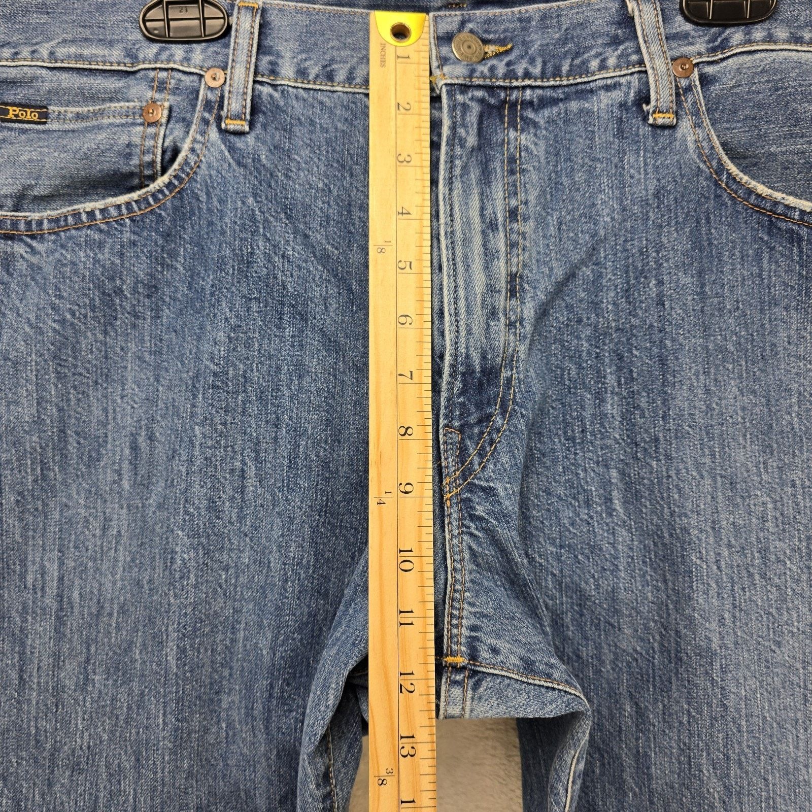 Polo Ralph Lauren Polo Ralph Lauren Hampton Relaxed Jeans 38x34 (Fits 38x32) Size US 38 / EU 54 - 14 Thumbnail