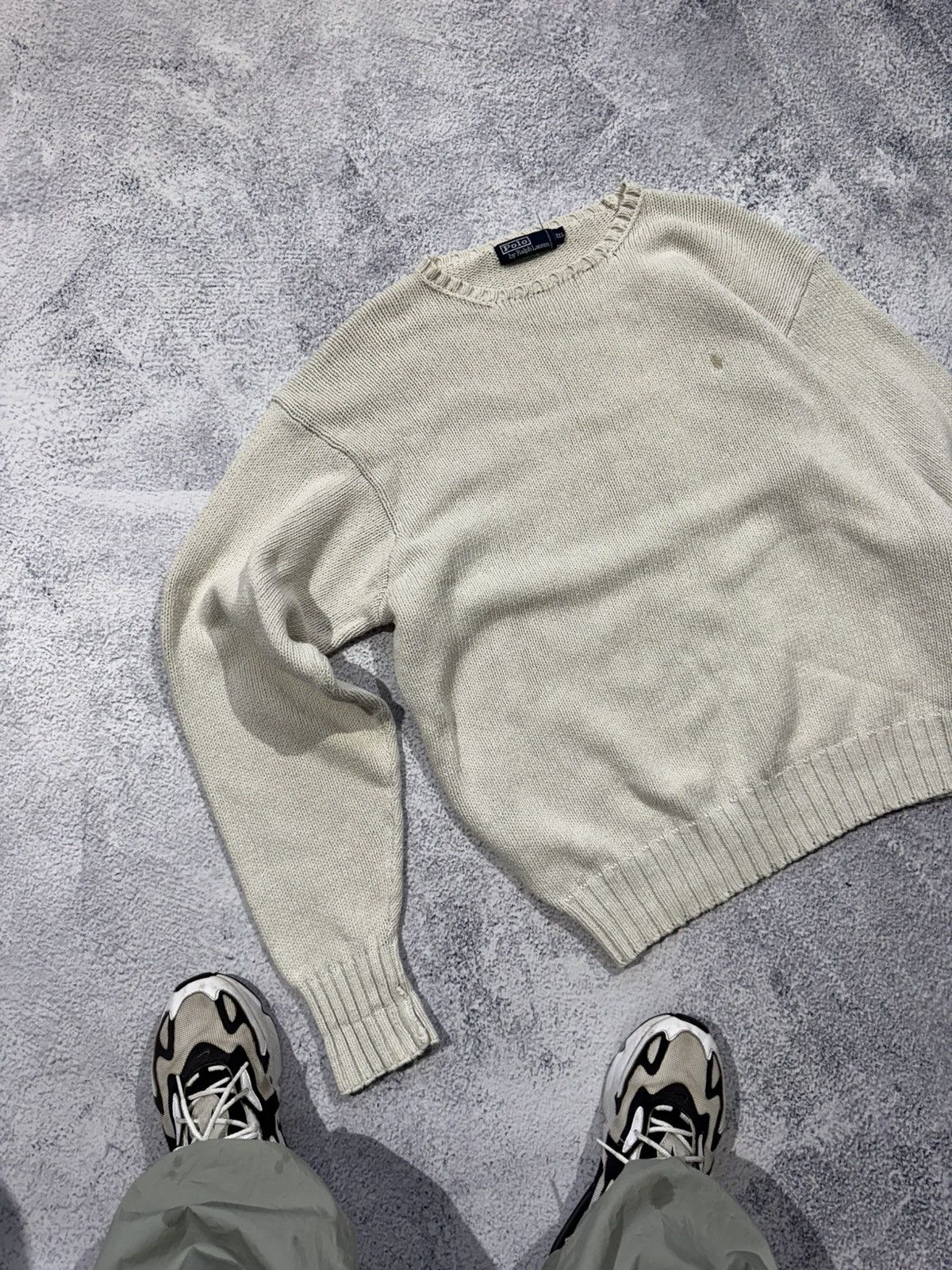Polo Ralph Lauren × Vintage Vintage Polo Ralph Lauren sweater 90a oversized XL men’s USA Size US XXL / EU 58 / 5 - 3 Thumbnail