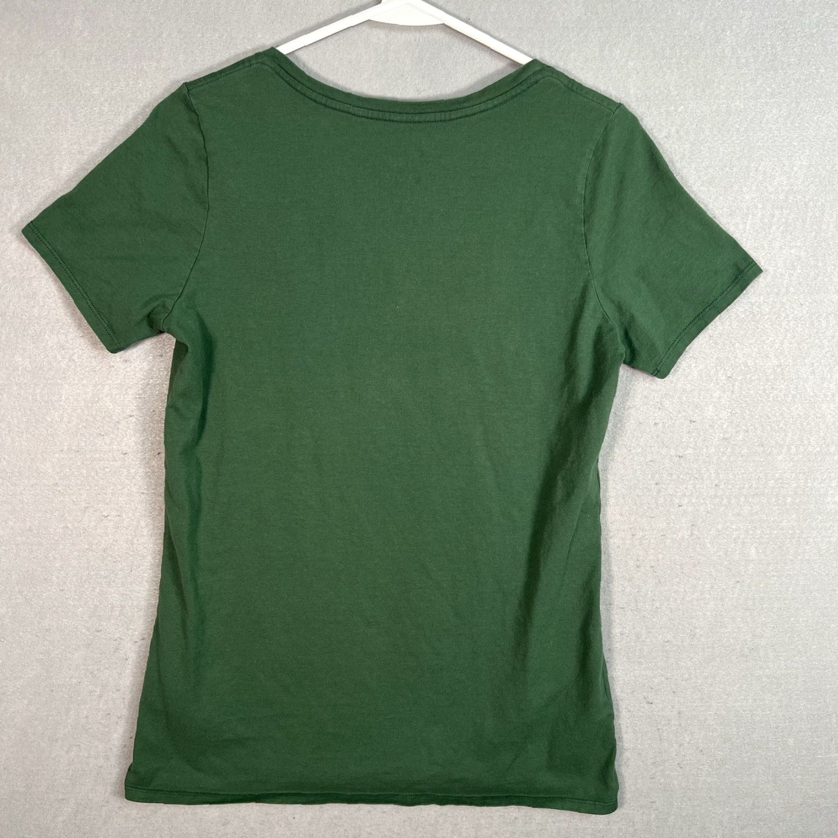Nike Nike Tee Baylor University Swoosh V Neck T Shirt Womens Large Green Athletic Cut Size L / US 10 / IT 46 - 6 Thumbnail