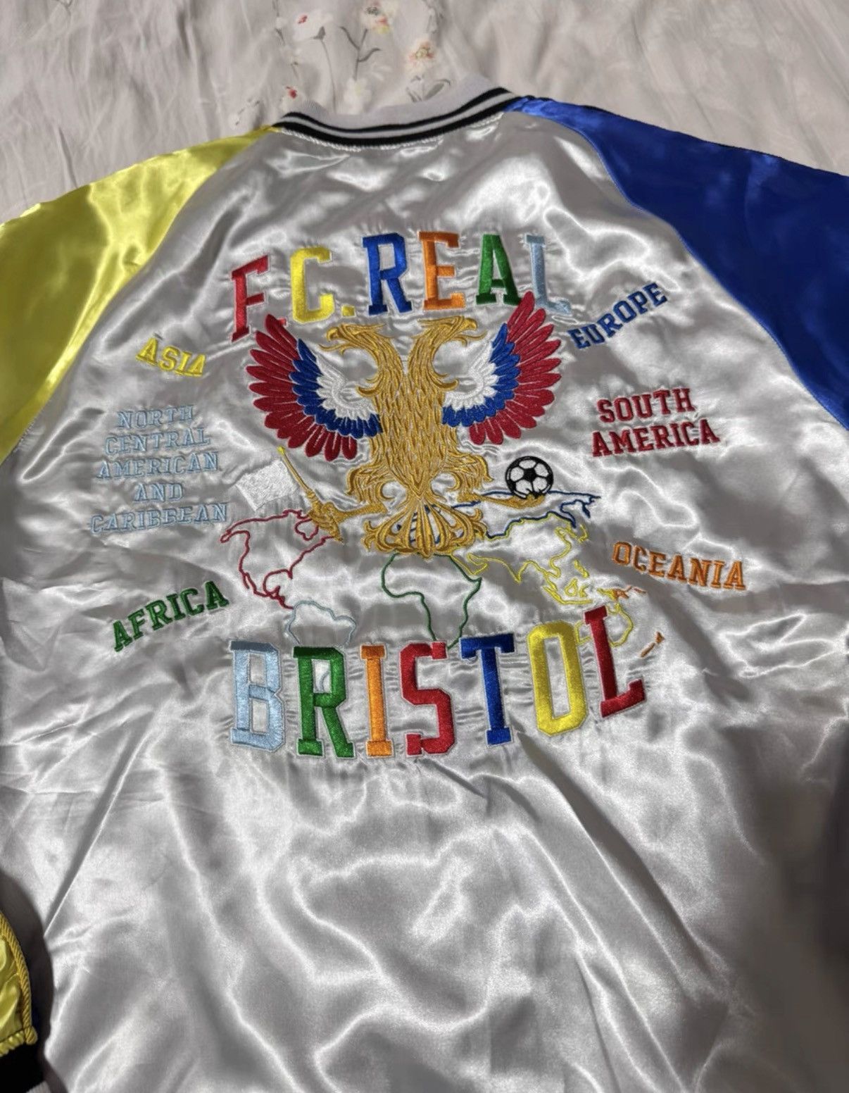 F.C. Real Bristol F.C. Real Bristol FCRB Reversible silk souvenir jacket Size US M / EU 48-50 / 2 - 5 Thumbnail
