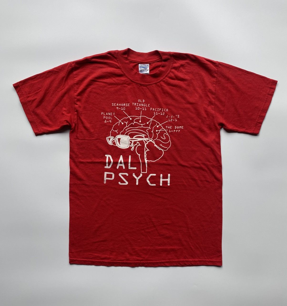 Vintage DAL PSYCH The mind is a wonderful thing to waste Size US M / EU 48-50 / 2 - 1 Thumbnail