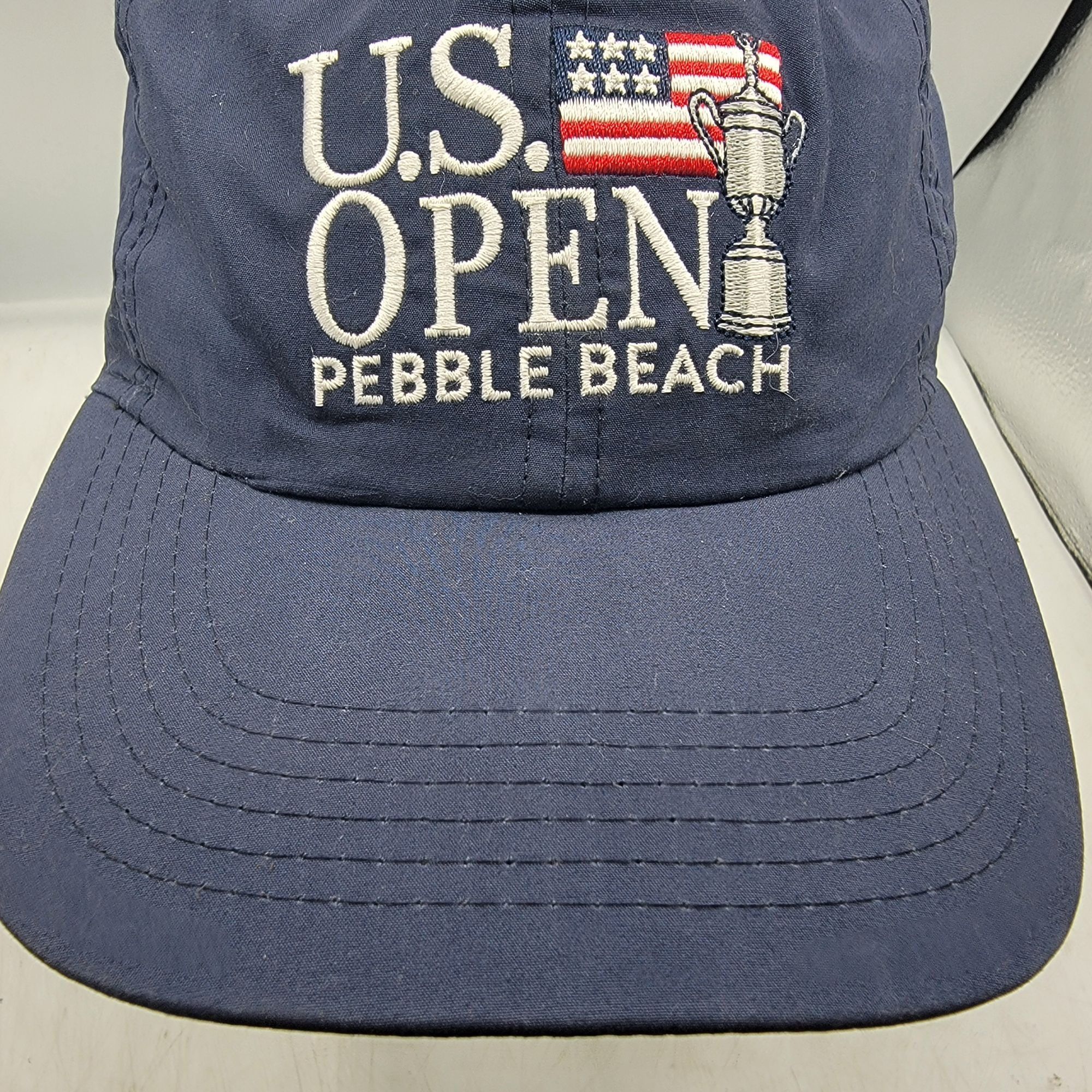 Imperial US Open Pebble Beach Navy Blue Adults Baseball Cap By Imperi Size ONE SIZE - 5 Thumbnail