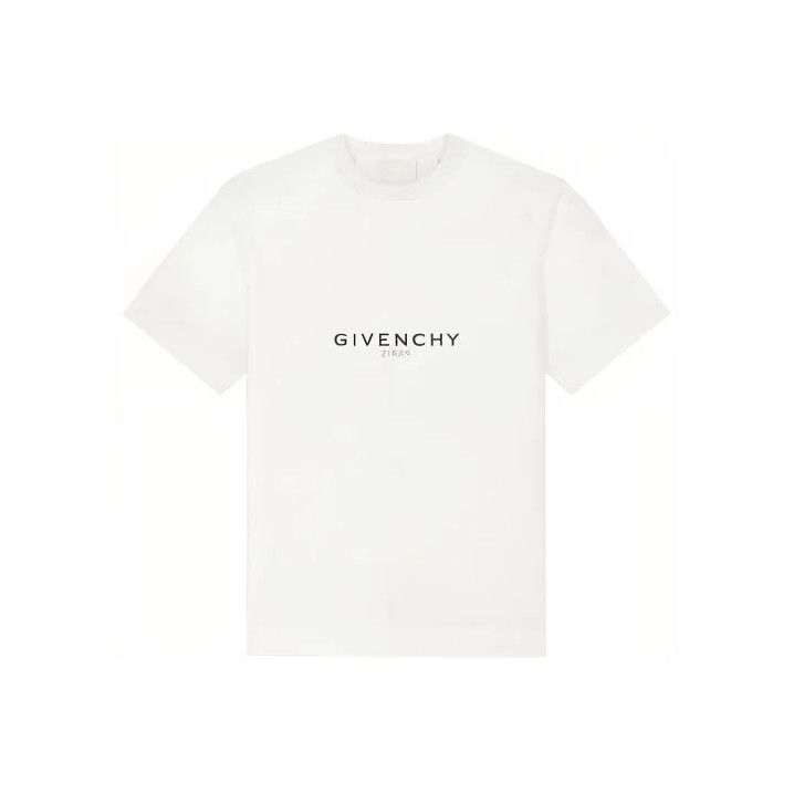 Givenchy Givenchy Logo Print Loose Short-Sleeve T-Shirt Size US M / EU 48-50 / 2 - 1 Thumbnail
