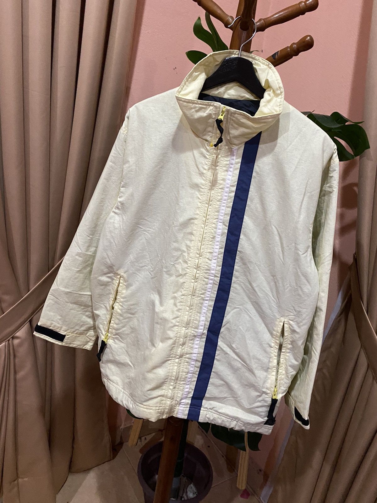 Japanese Brand Vintage Sion Track Jacket with Quilted Lining - Lightweight Size US S / EU 44-46 / 1 - 2 Thumbnail