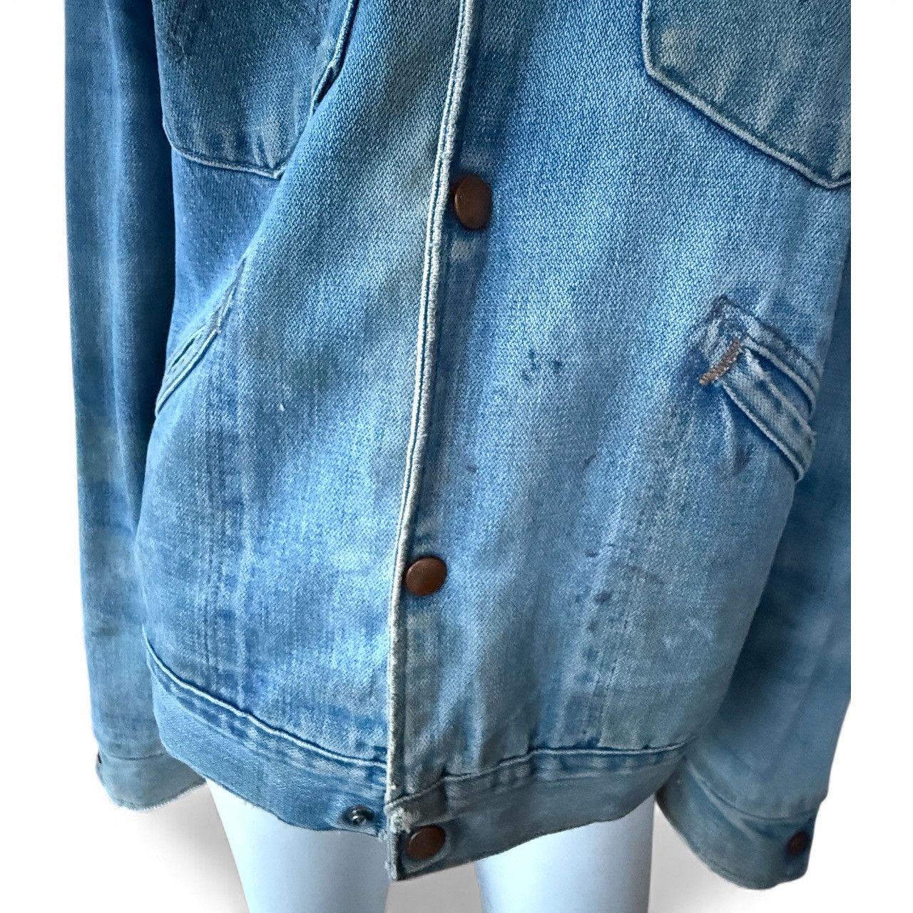 Wrangler Vintage 70s Wrangler No-Fault Blanket lined trucker jacket. Size US M / EU 48-50 / 2 - 18 Thumbnail