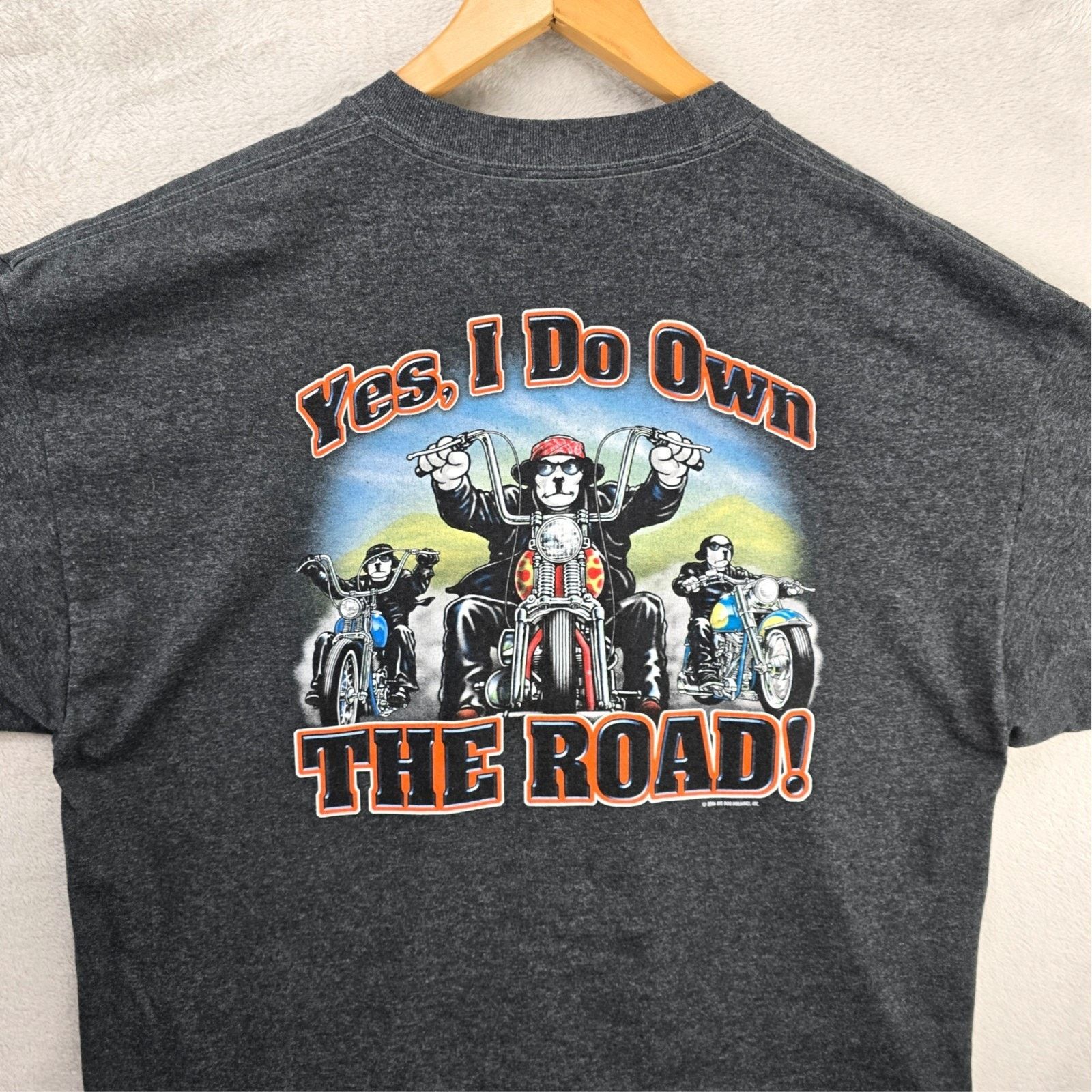 Big Dogs Vintage Big Dogs Shirt XL Yes I Do Own The Road Biker Y2K Size US XL / EU 56 / 4 - 1 Thumbnail